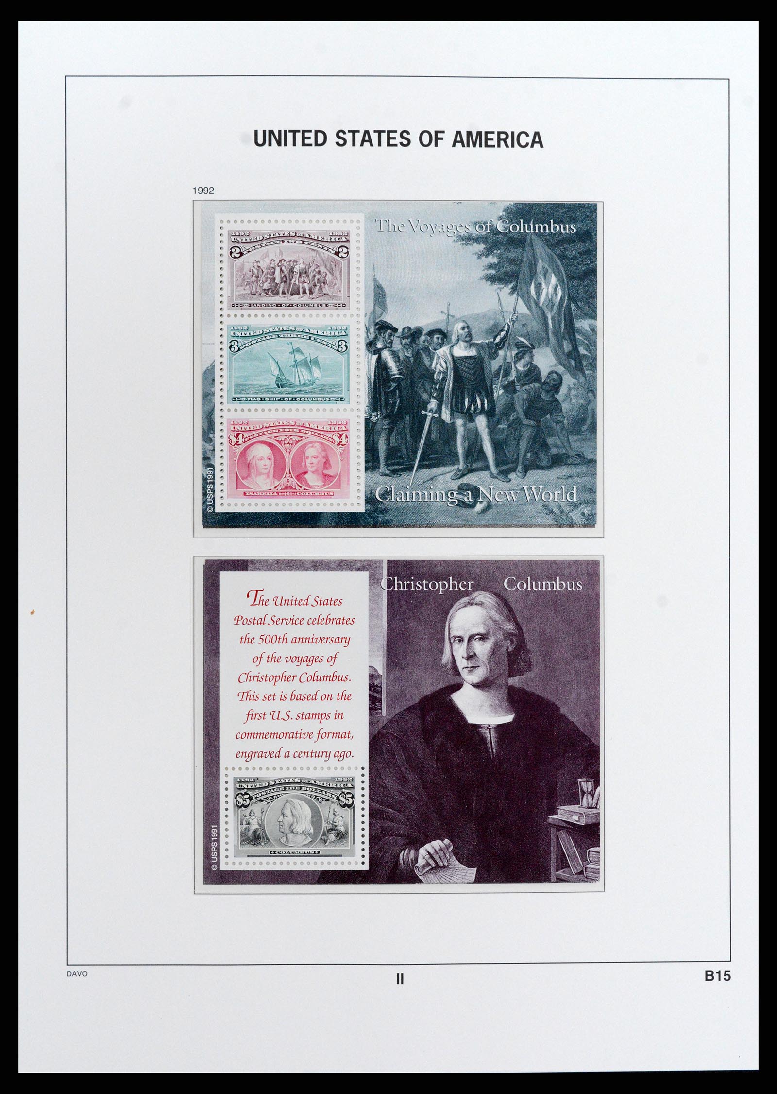 37810 383 - Stamp Collection 37810 USA 1851-2000.