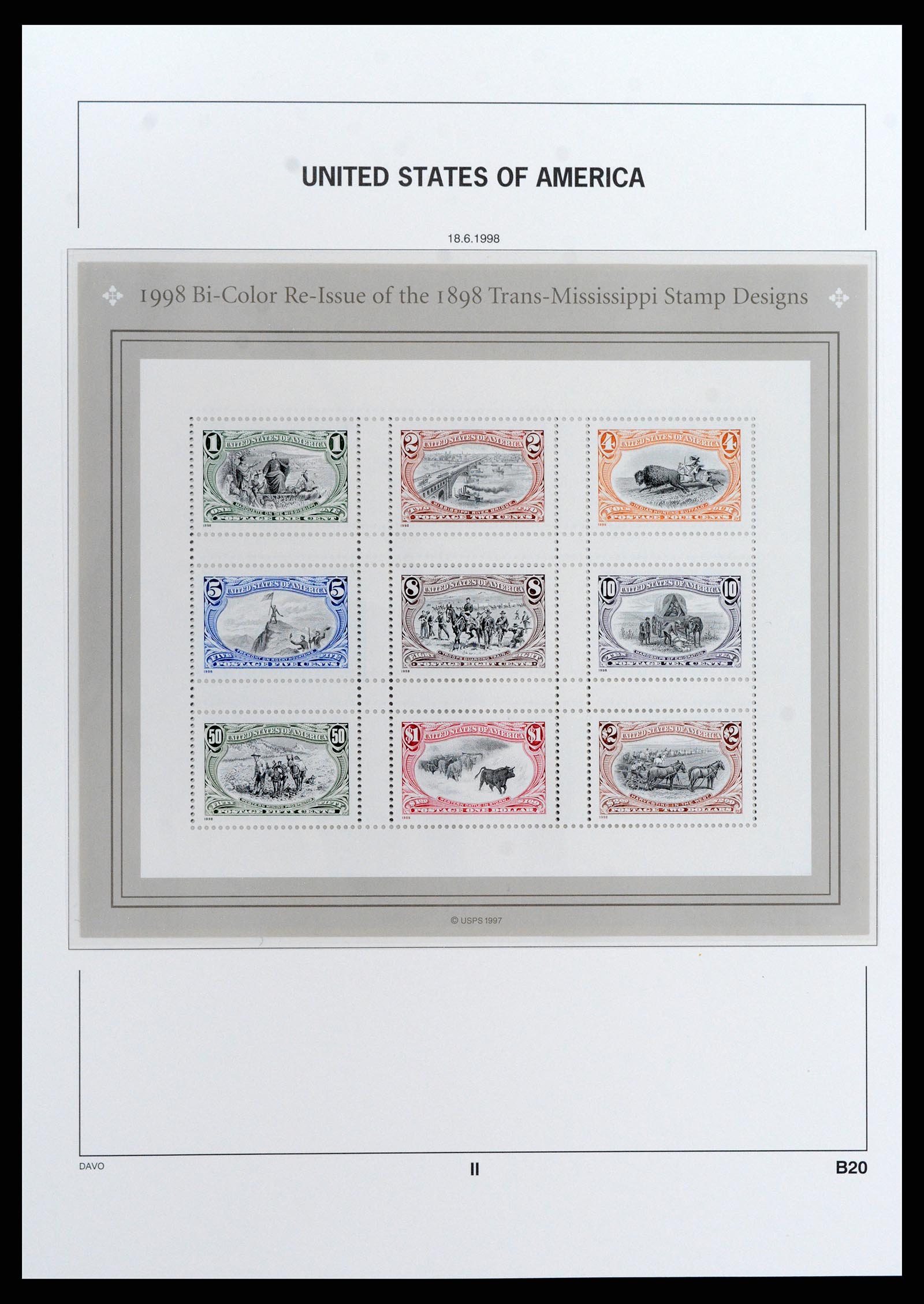 37810 389 - Stamp Collection 37810 USA 1851-2000.
