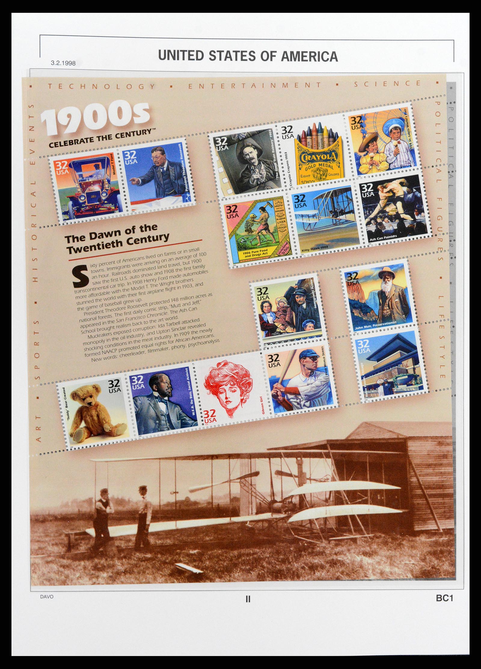37810 406 - Stamp Collection 37810 USA 1851-2000.