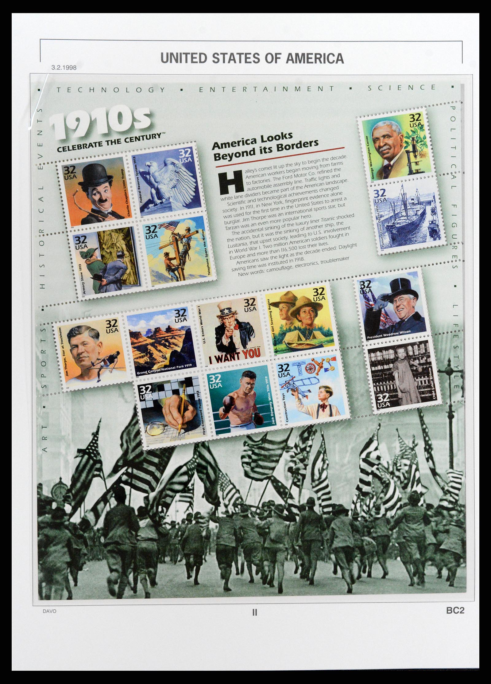 37810 407 - Stamp Collection 37810 USA 1851-2000.