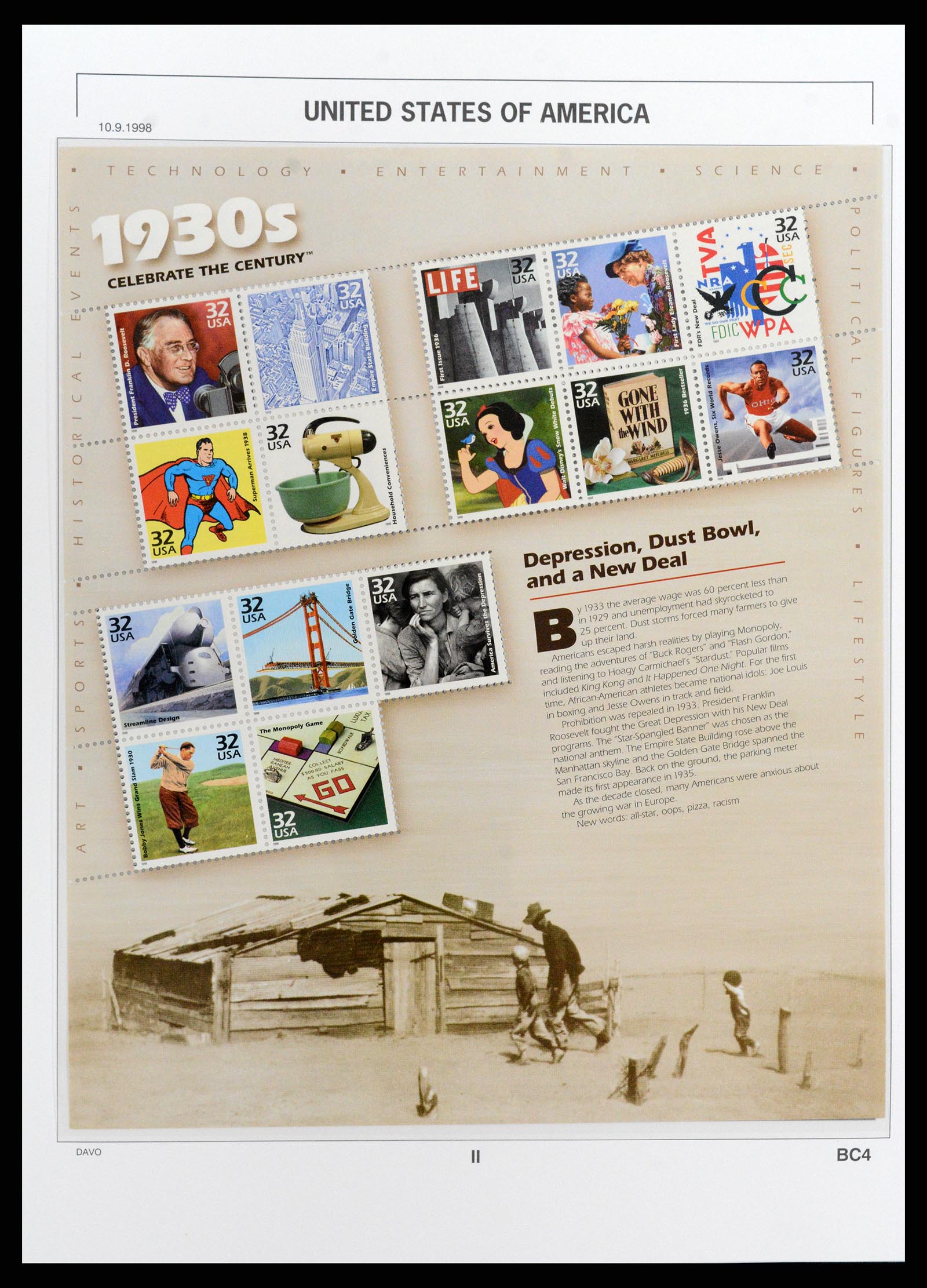 37810 409 - Stamp Collection 37810 USA 1851-2000.