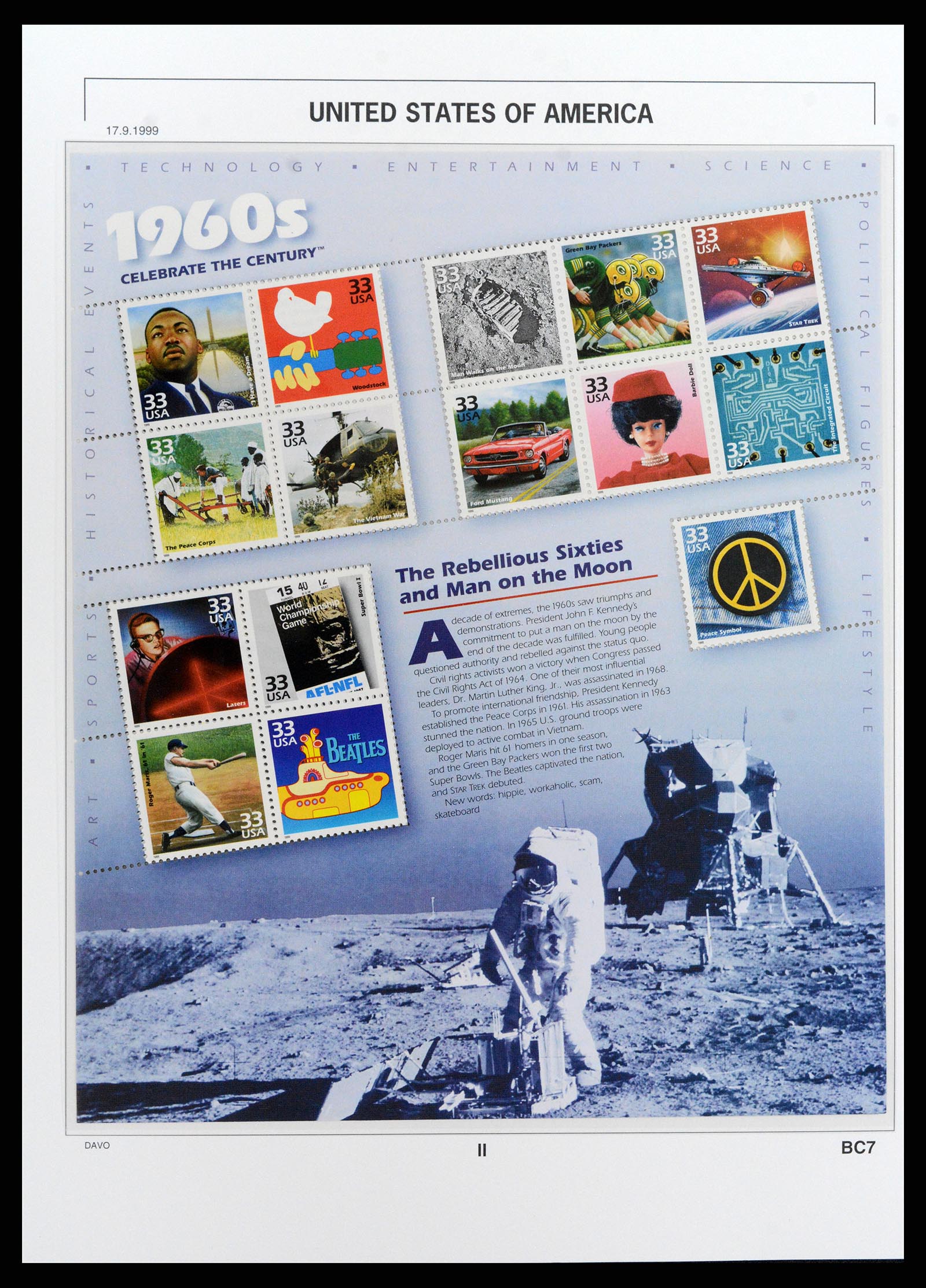 37810 412 - Stamp Collection 37810 USA 1851-2000.
