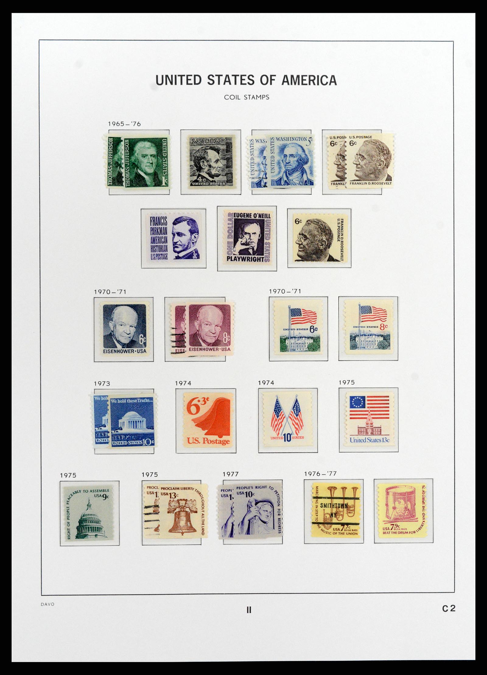 37810 422 - Stamp Collection 37810 USA 1851-2000.