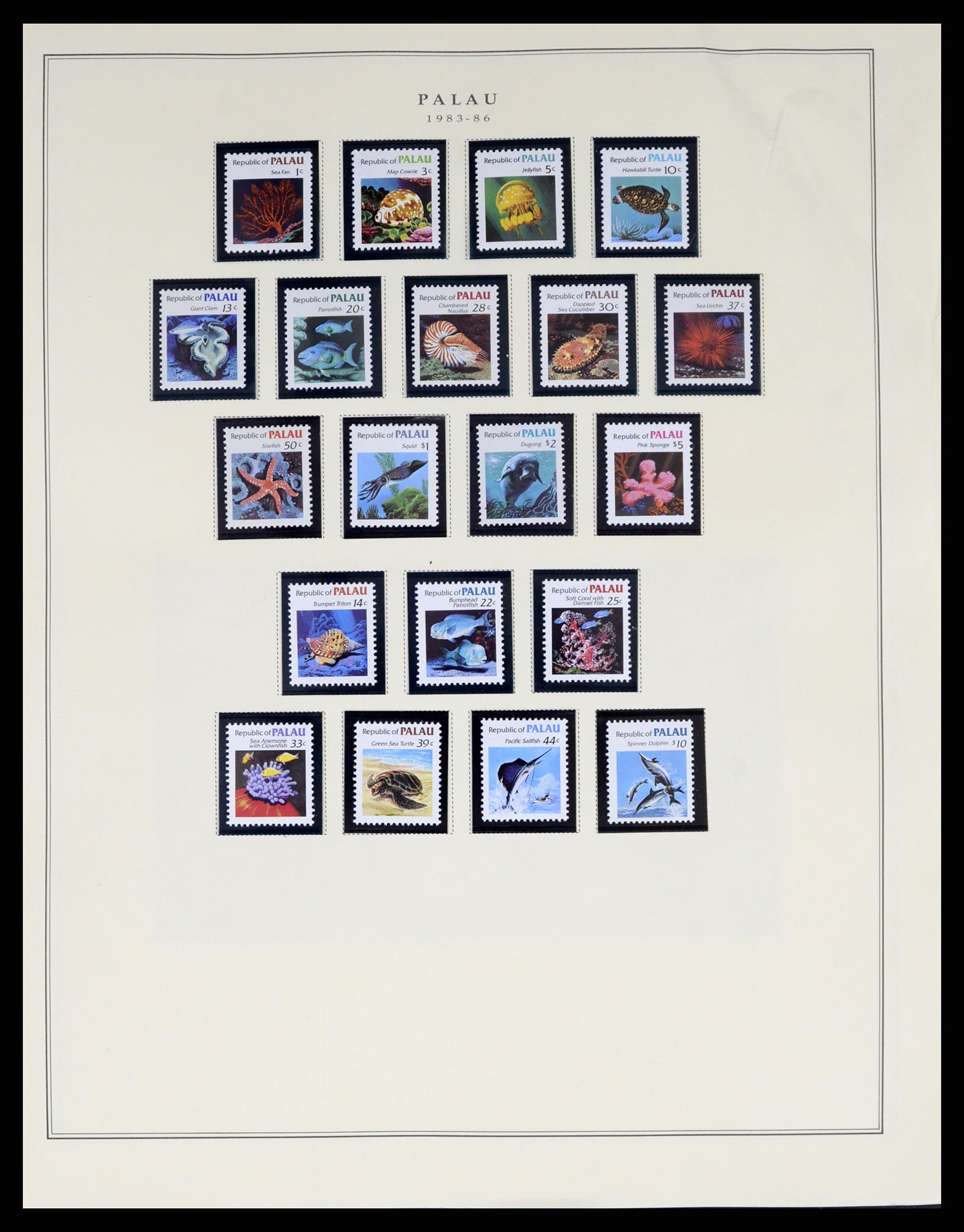 37811 002 - Stamp Collection 37811 Palau 1983-2005.