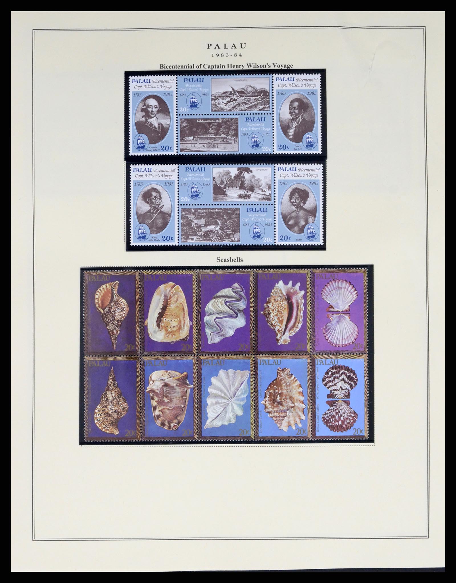 37811 003 - Postzegelverzameling 37811 Palau 1983-2005.