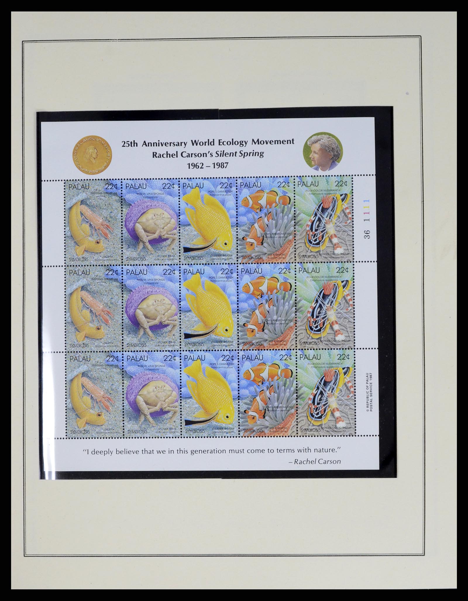 37811 017 - Postzegelverzameling 37811 Palau 1983-2005.
