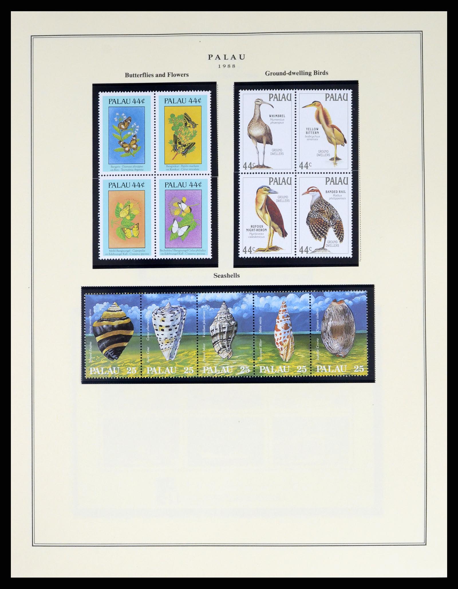 37811 018 - Postzegelverzameling 37811 Palau 1983-2005.