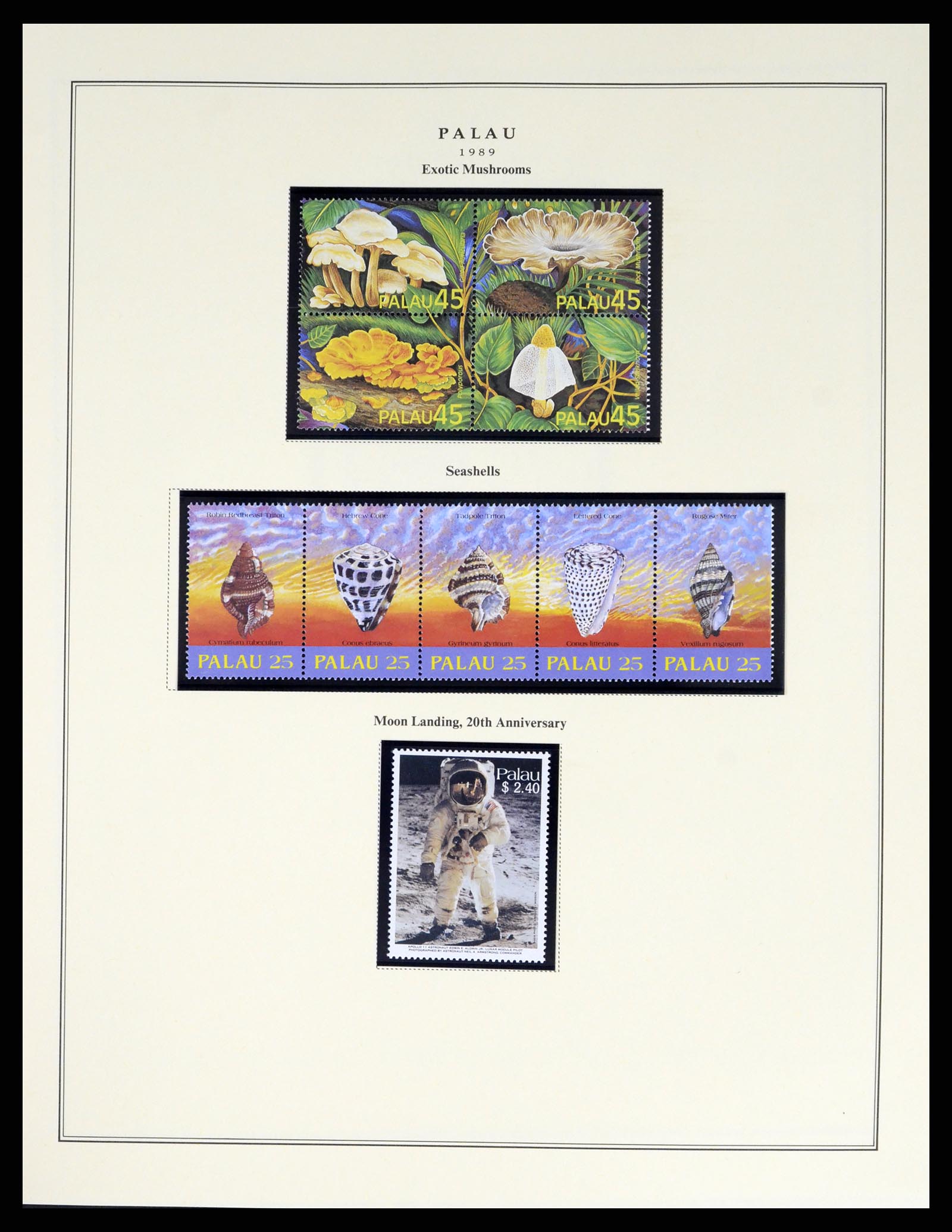 37811 023 - Postzegelverzameling 37811 Palau 1983-2005.