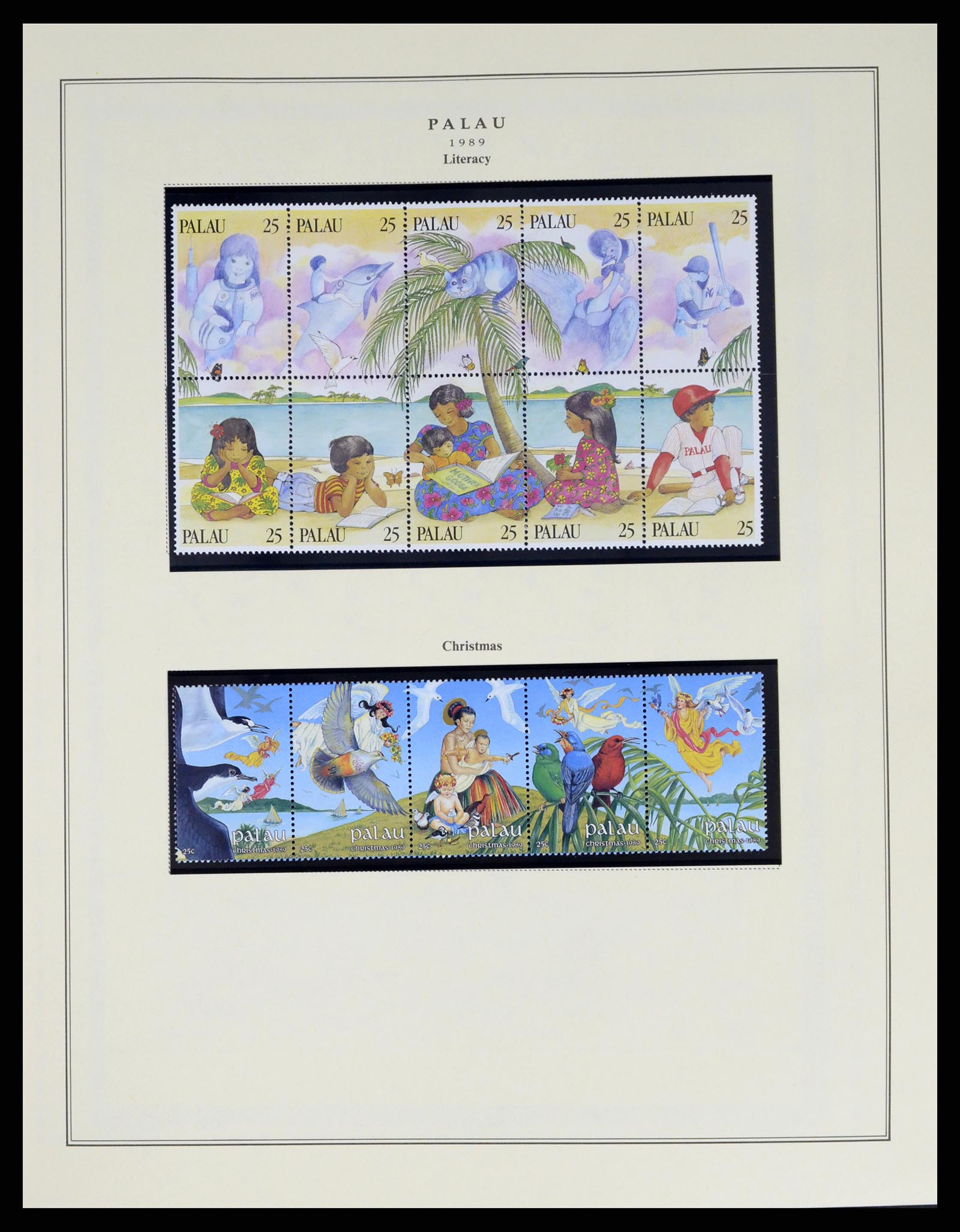 37811 027 - Postzegelverzameling 37811 Palau 1983-2005.