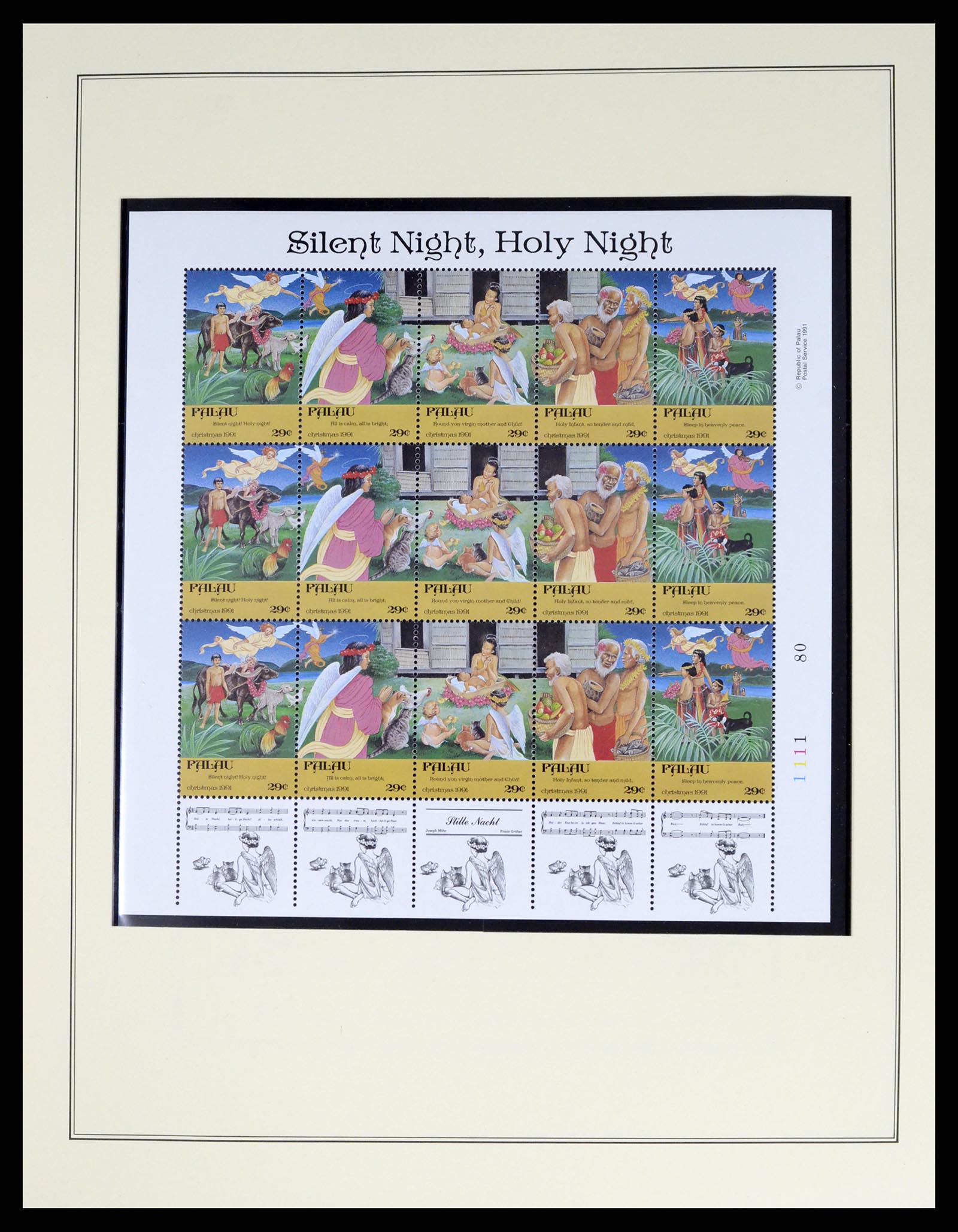 37811 045 - Postzegelverzameling 37811 Palau 1983-2005.