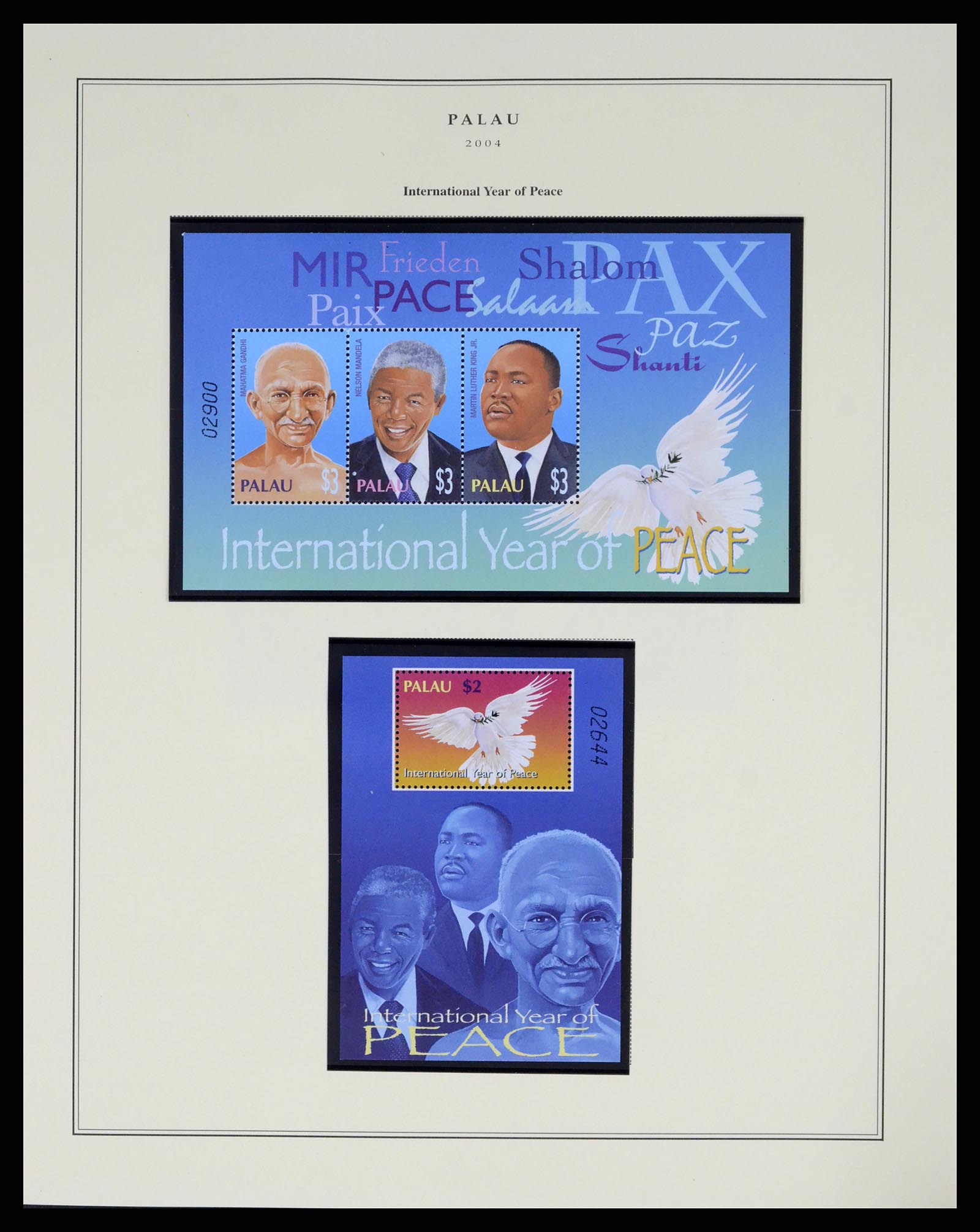 37811 323 - Postzegelverzameling 37811 Palau 1983-2005.