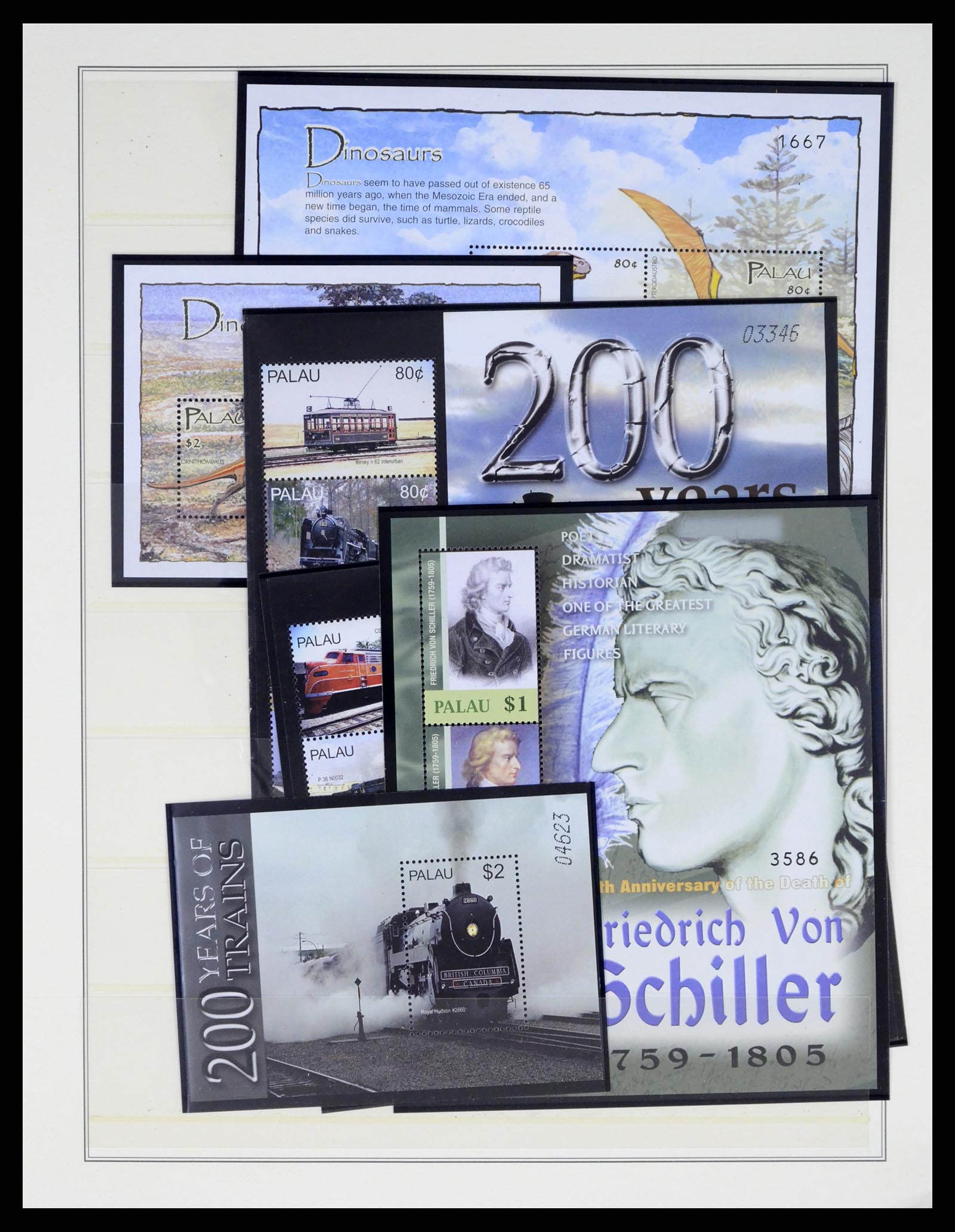 37811 332 - Postzegelverzameling 37811 Palau 1983-2005.