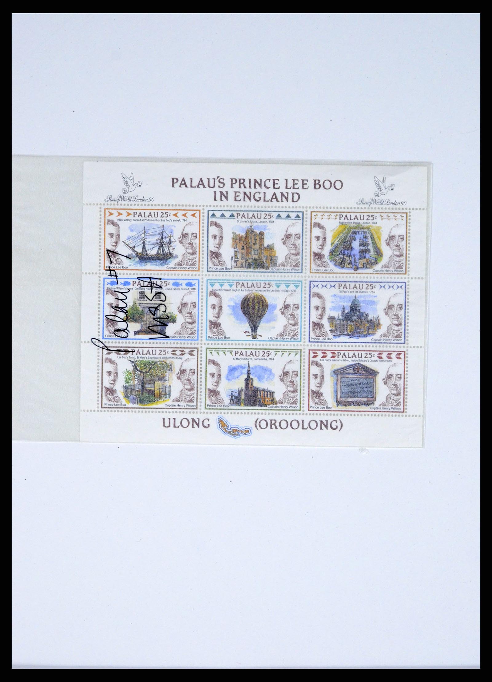 37811 343 - Postzegelverzameling 37811 Palau 1983-2005.