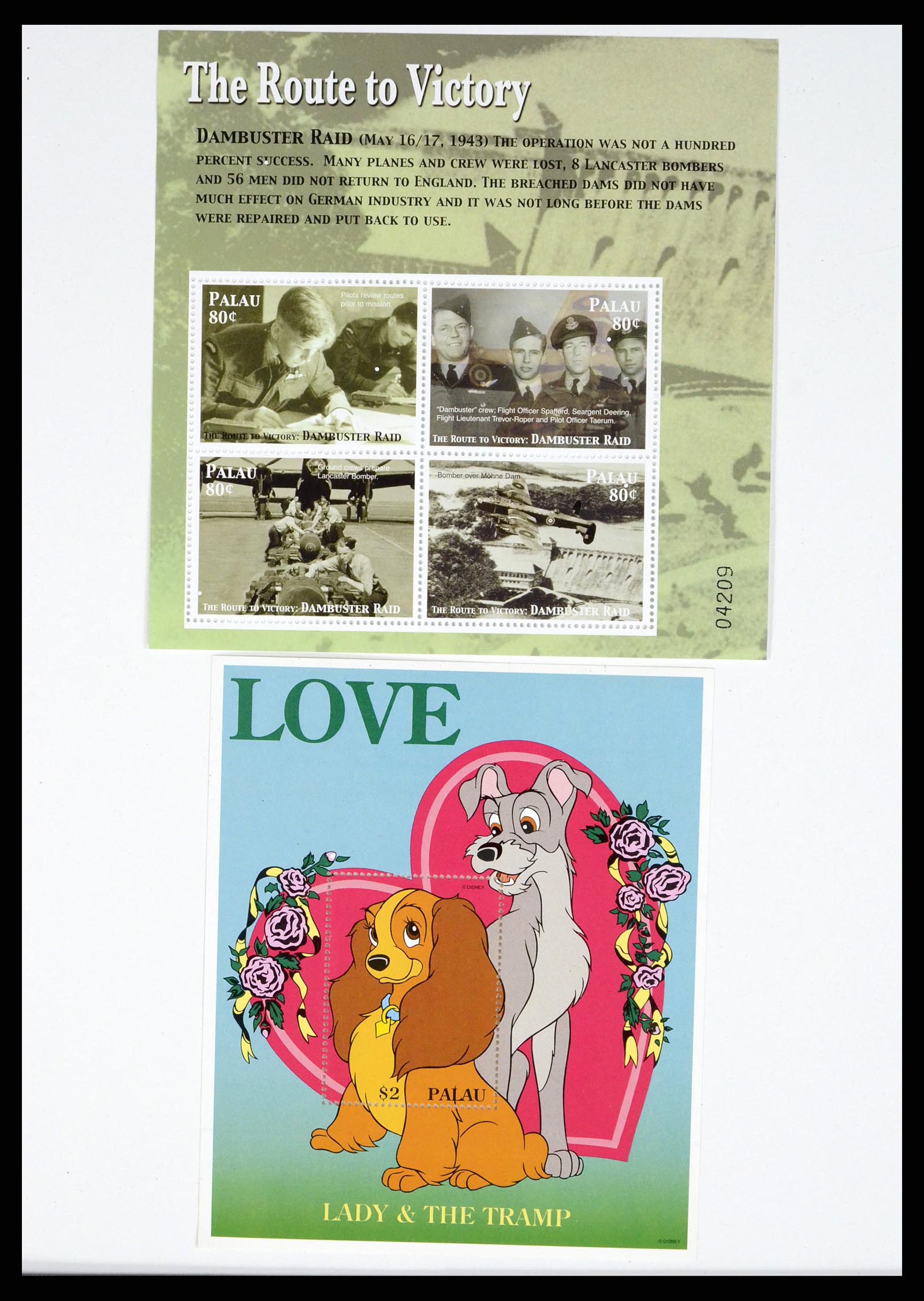 37811 351 - Postzegelverzameling 37811 Palau 1983-2005.
