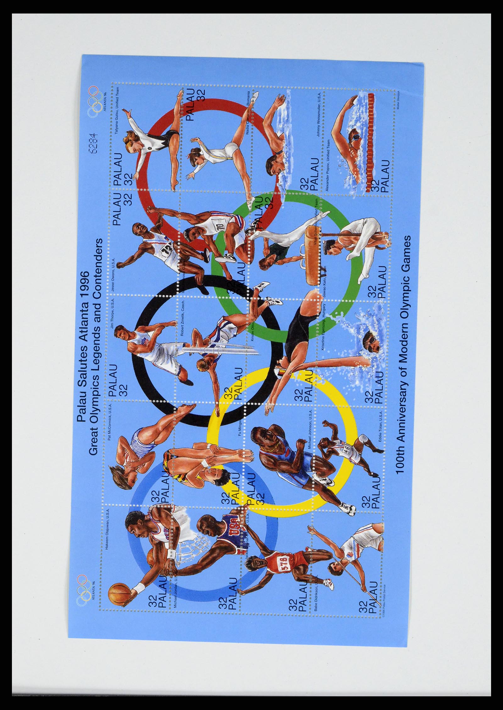 37811 357 - Postzegelverzameling 37811 Palau 1983-2005.