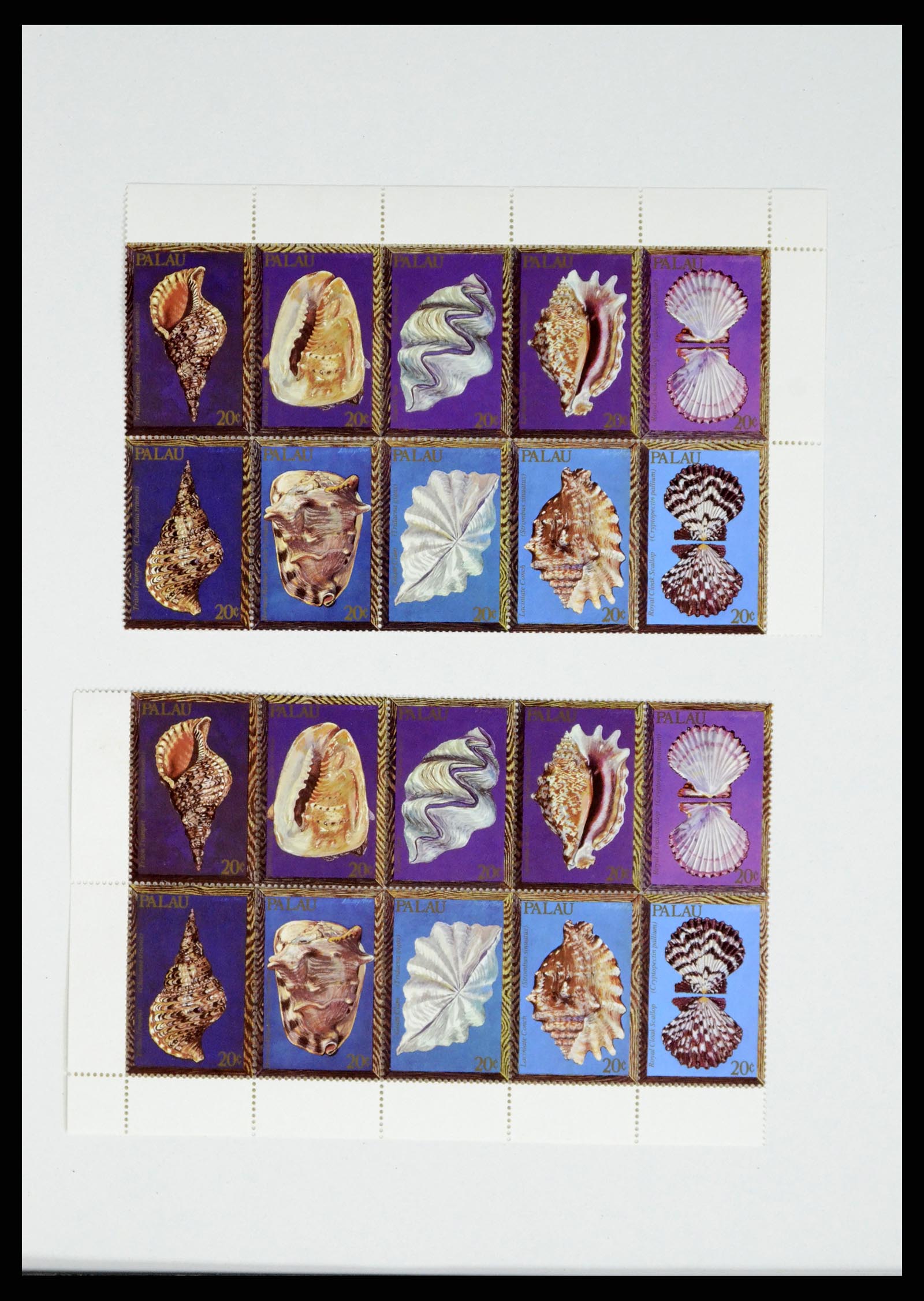 37811 358 - Postzegelverzameling 37811 Palau 1983-2005.