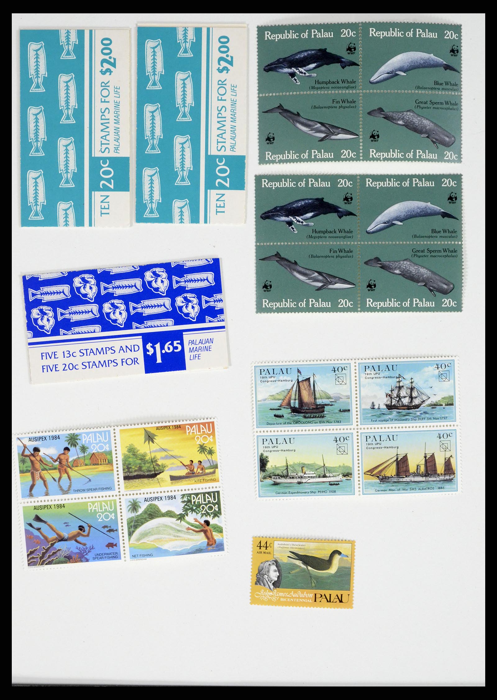 37811 360 - Postzegelverzameling 37811 Palau 1983-2005.