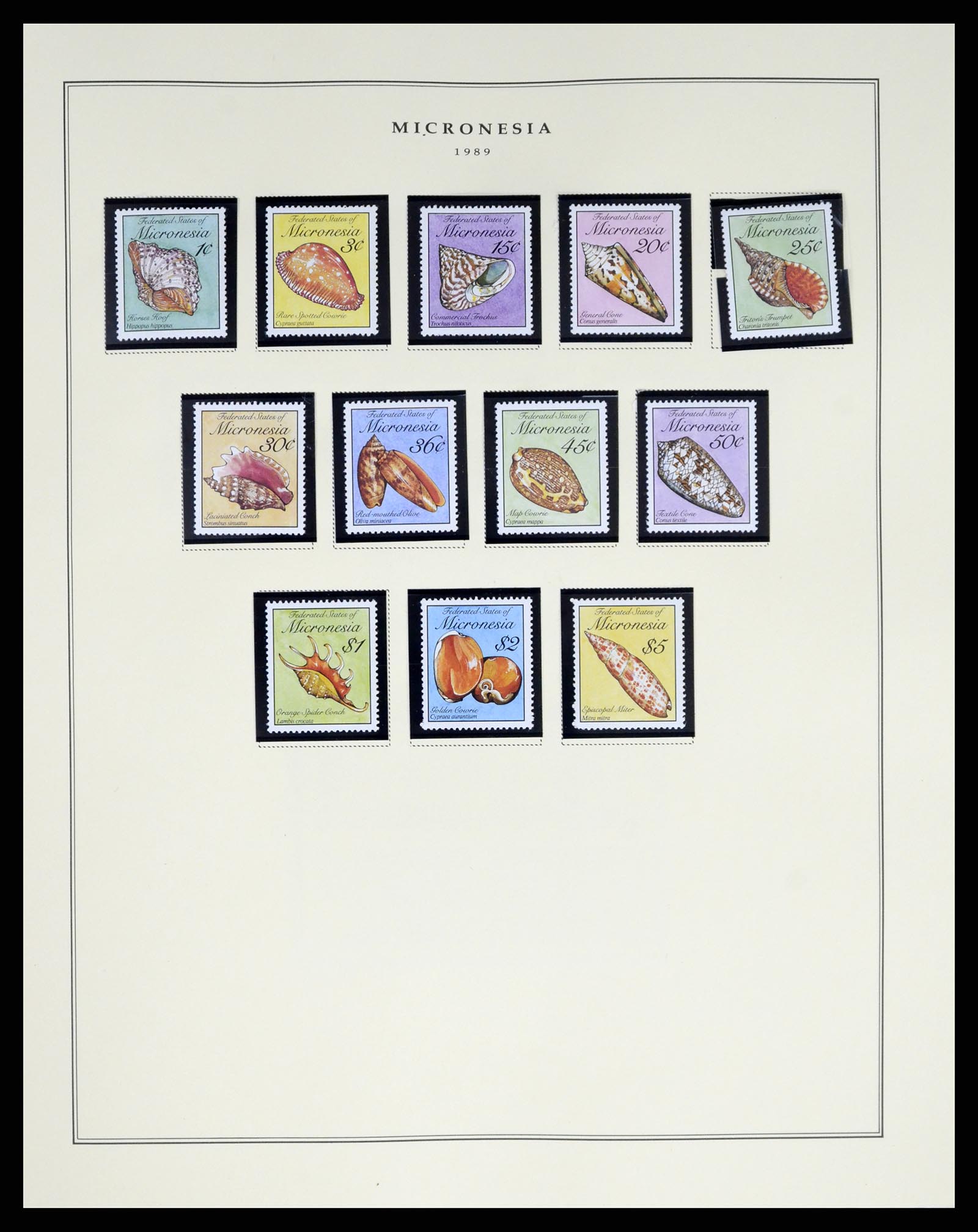 37812 013 - Stamp Collection 37812 Micronesia 1980-2005.