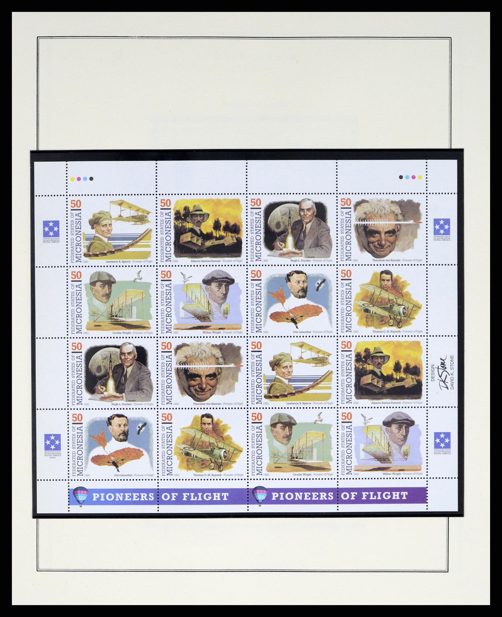 37812 031 - Postzegelverzameling 37812 Micronesië 1980-2005.