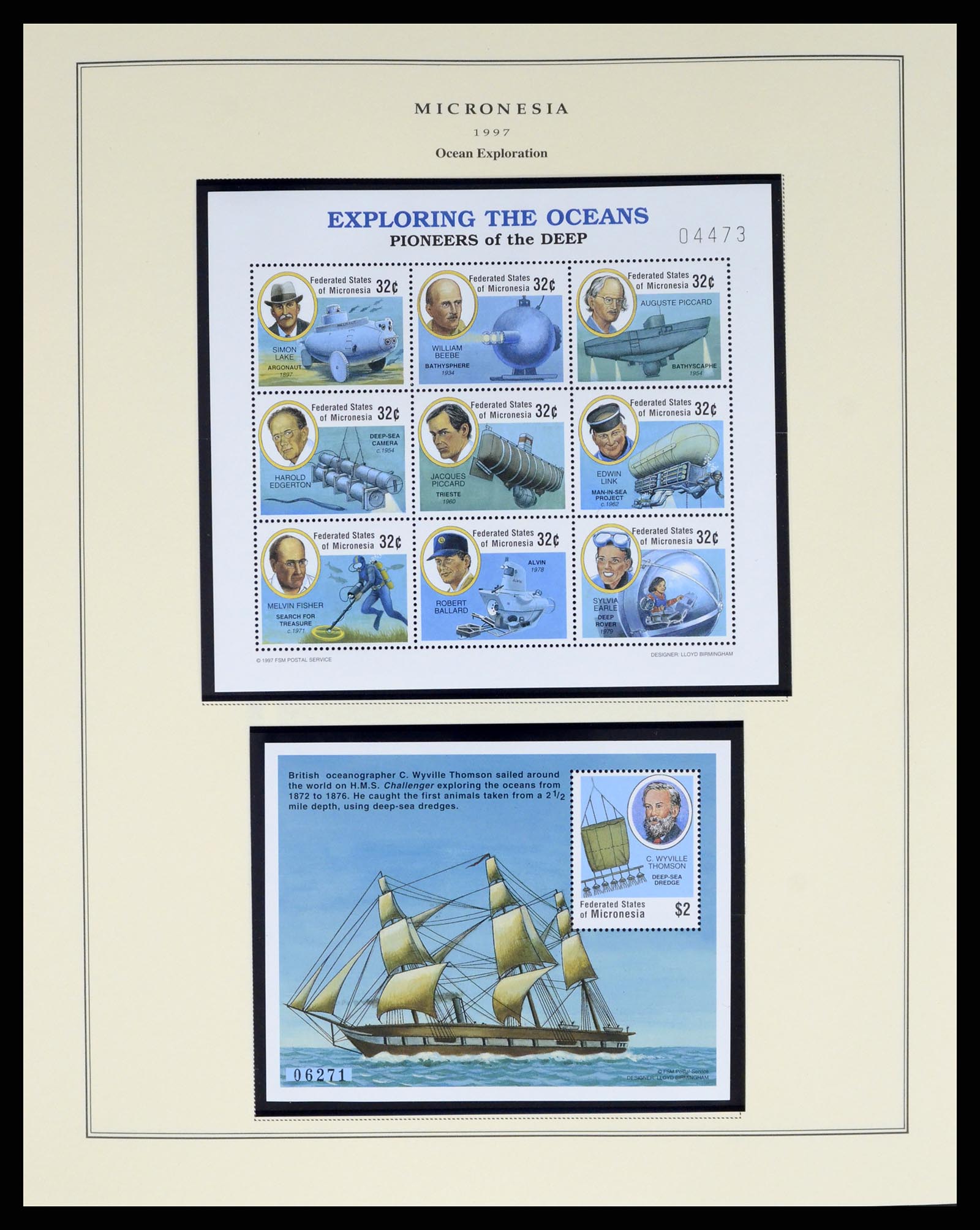 37812 066 - Postzegelverzameling 37812 Micronesië 1980-2005.