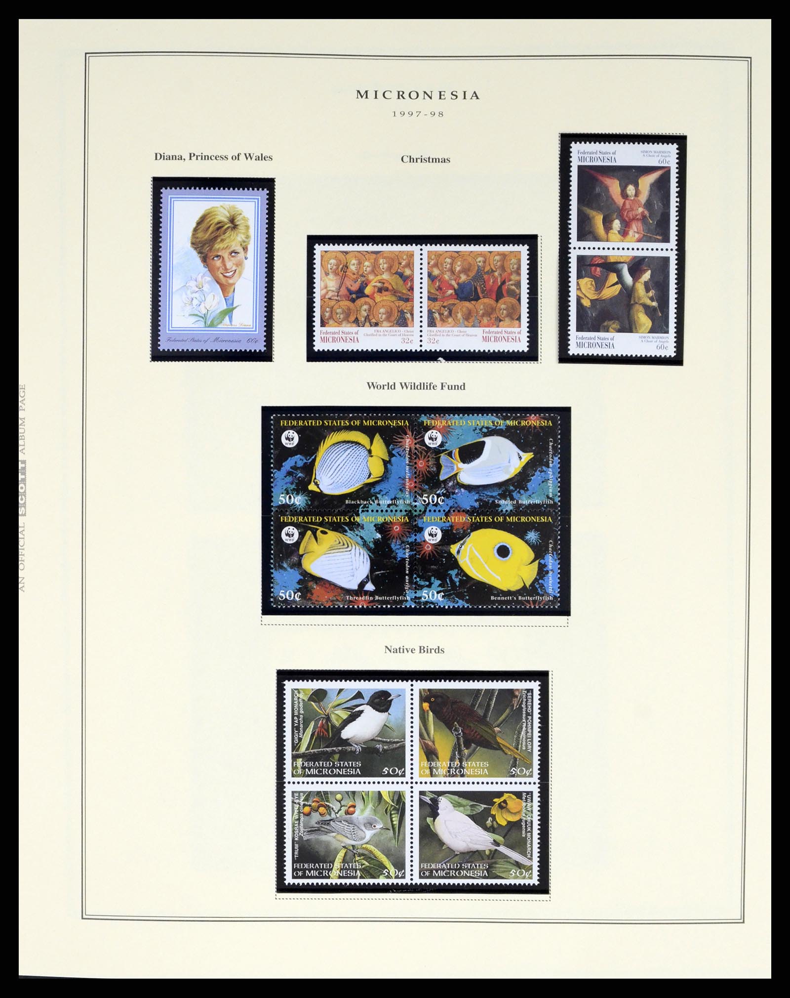 37812 068 - Postzegelverzameling 37812 Micronesië 1980-2005.