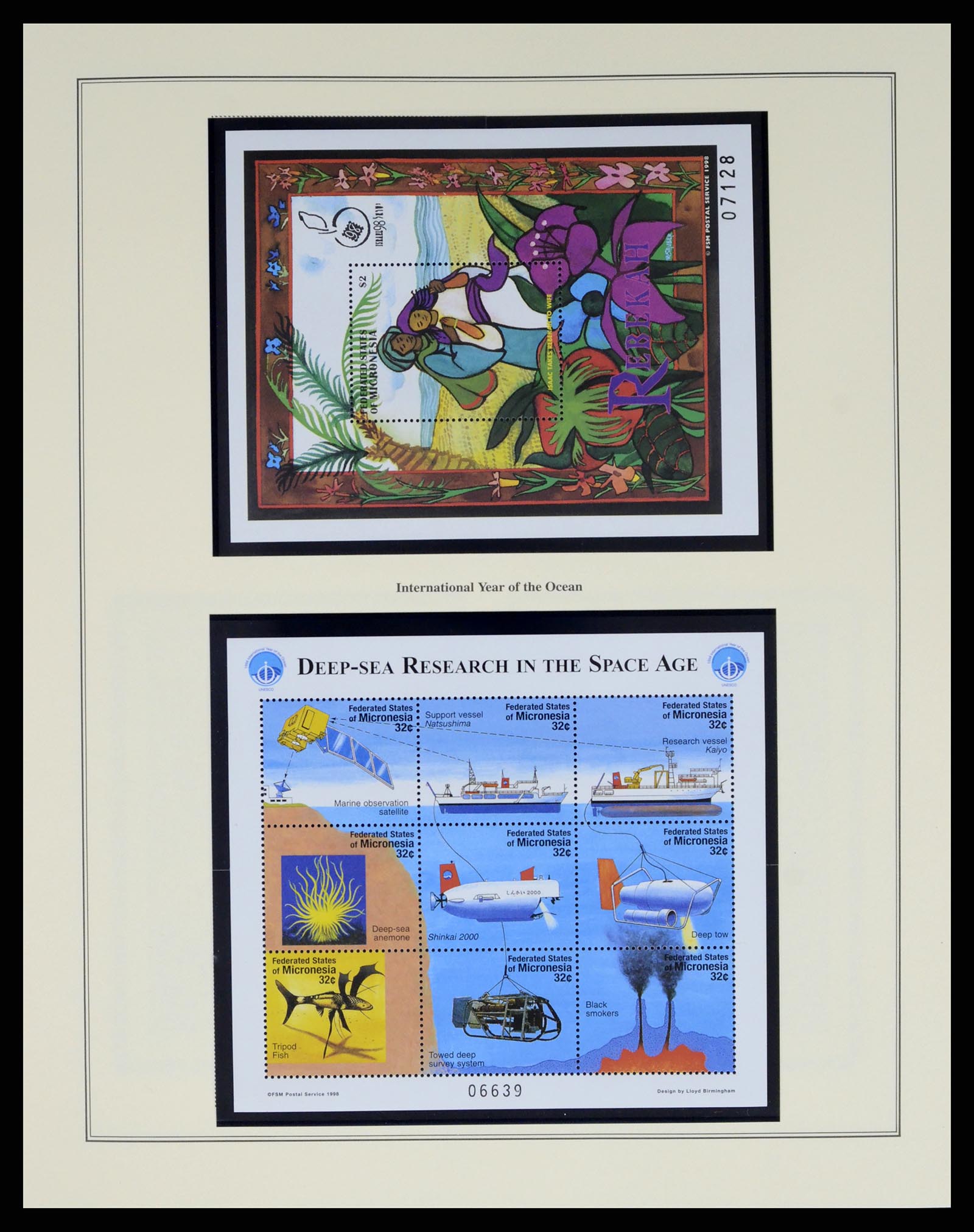 37812 078 - Postzegelverzameling 37812 Micronesië 1980-2005.