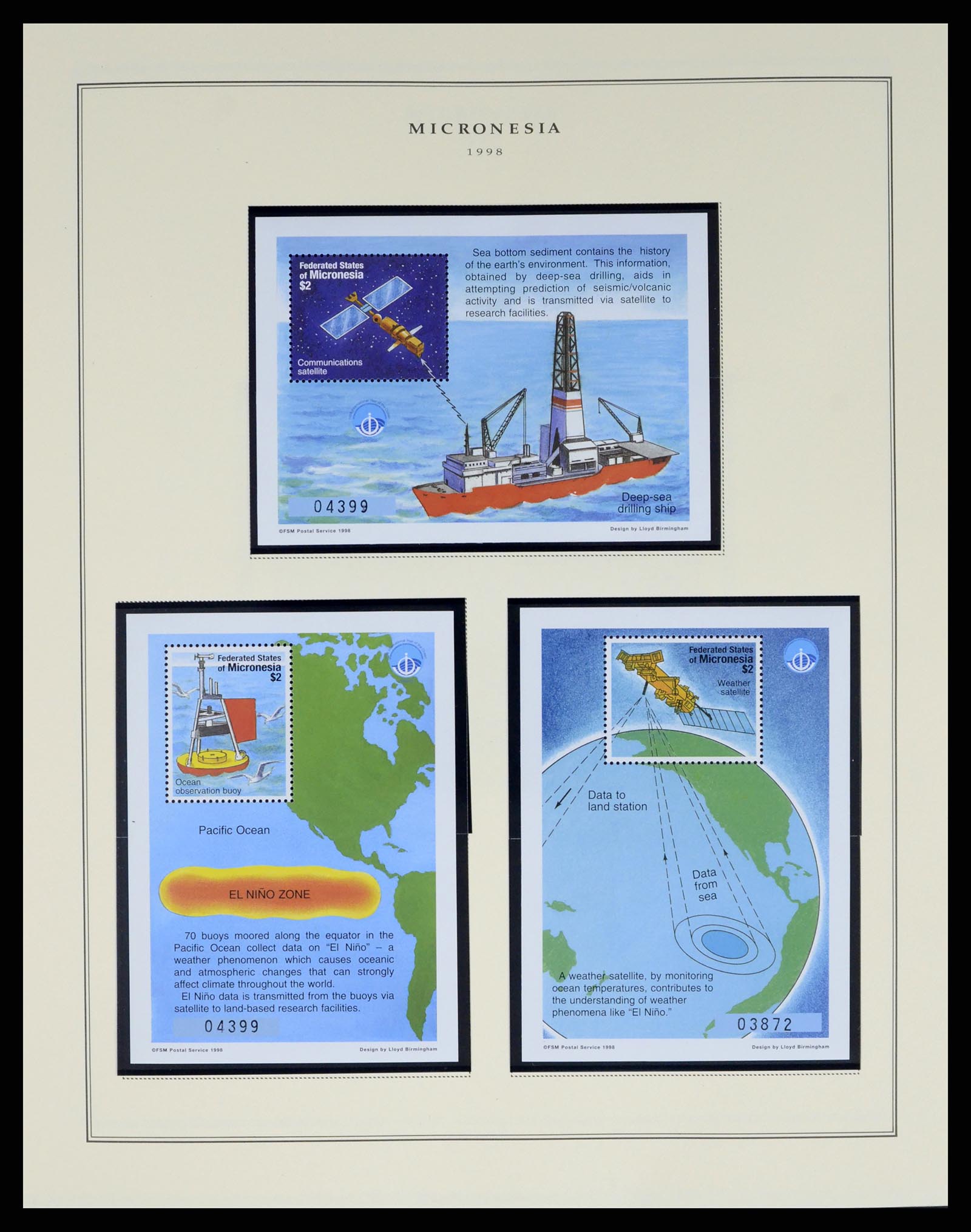 37812 079 - Postzegelverzameling 37812 Micronesië 1980-2005.