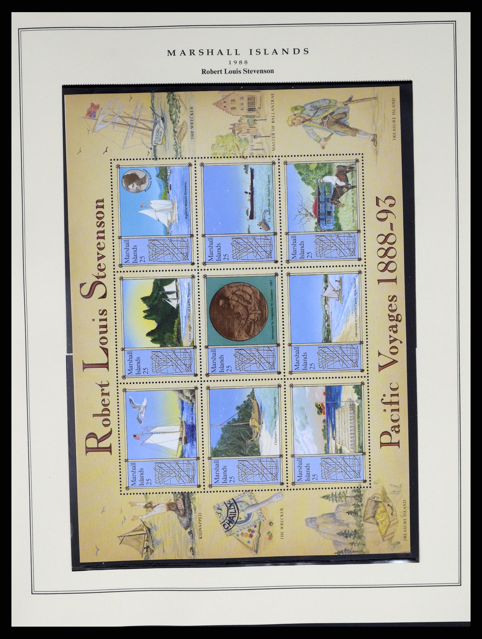 37813 016 - Postzegelverzameling 37813 Marshalleilanden 1984-2005.