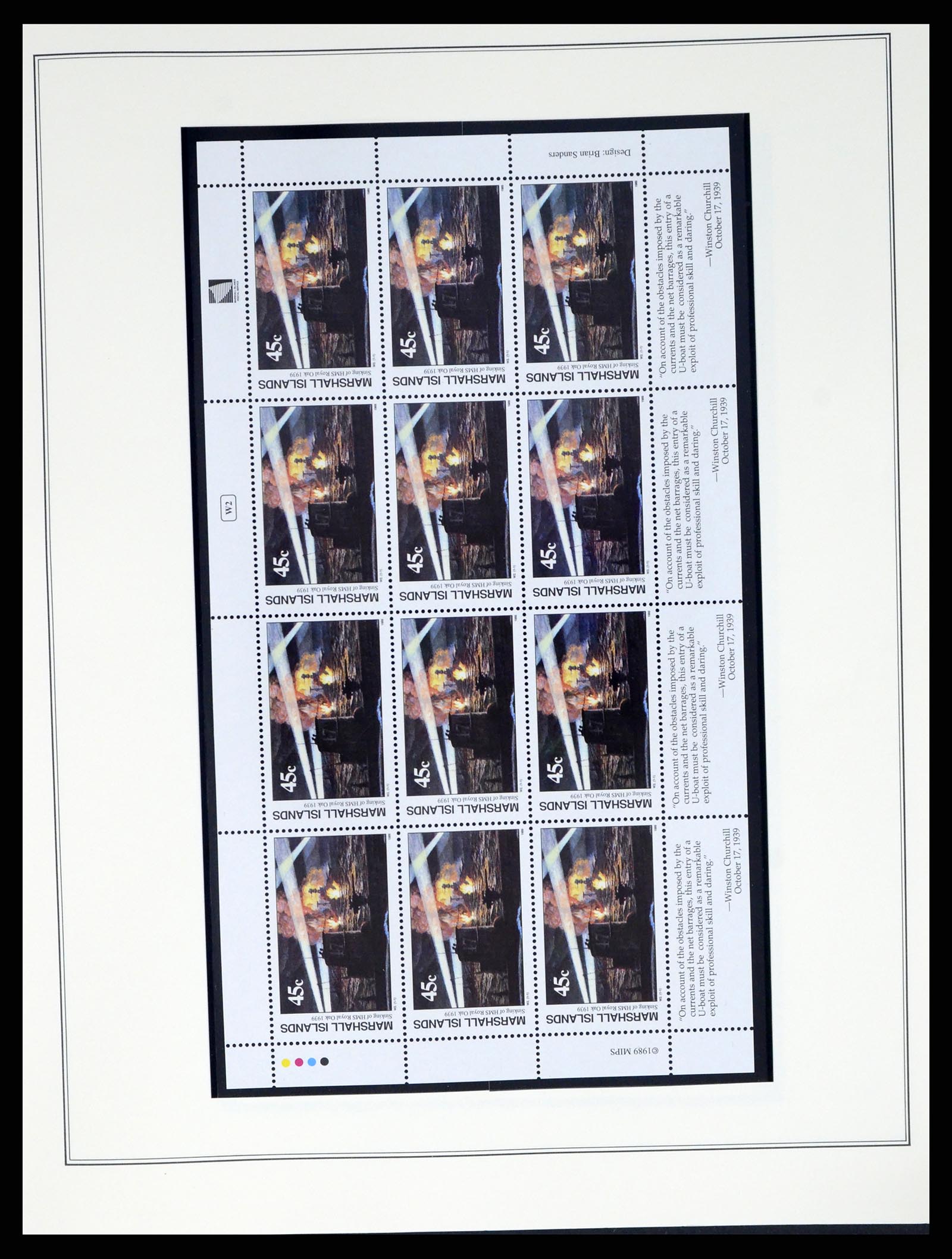 37813 026 - Postzegelverzameling 37813 Marshalleilanden 1984-2005.