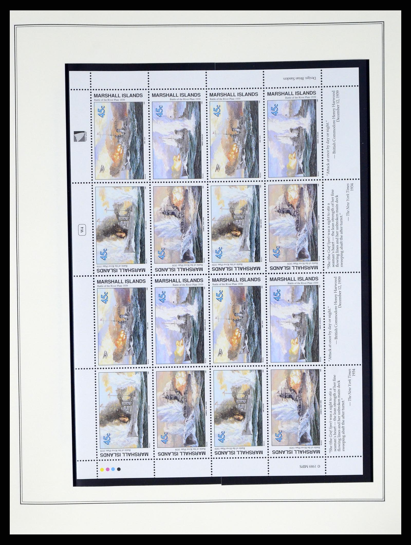 37813 028 - Postzegelverzameling 37813 Marshalleilanden 1984-2005.