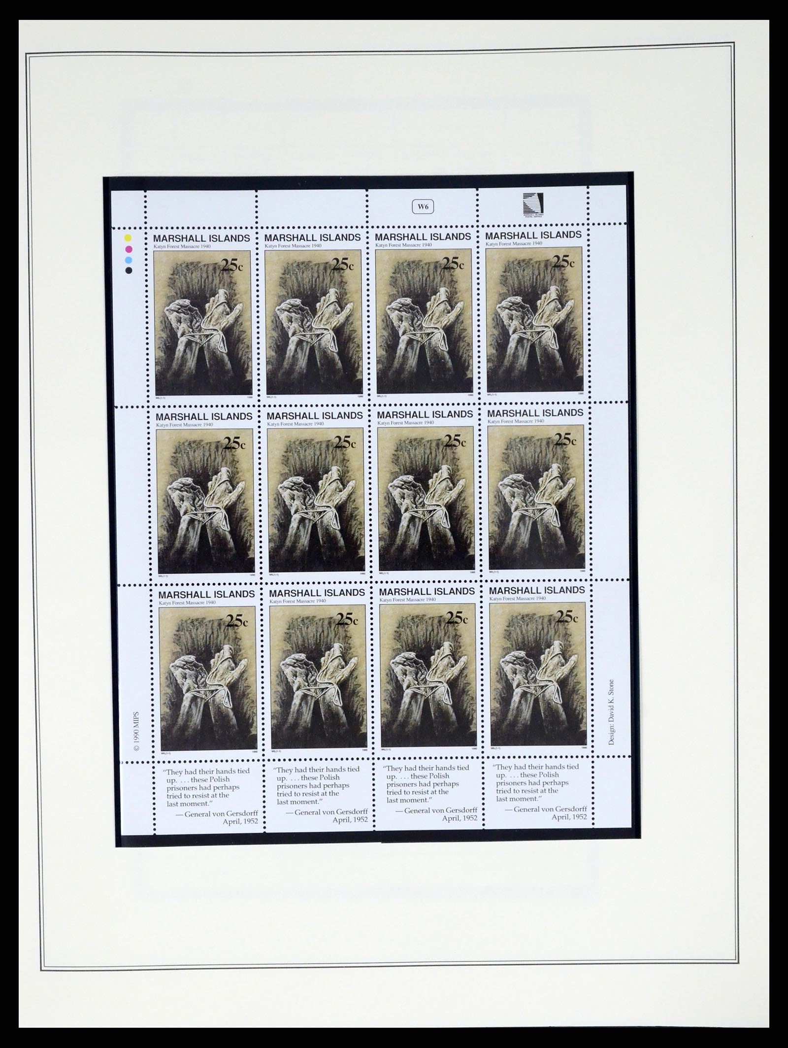 37813 029 - Postzegelverzameling 37813 Marshalleilanden 1984-2005.