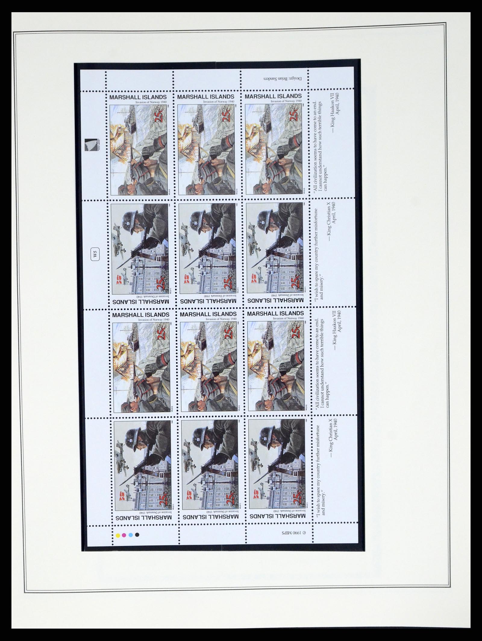 37813 030 - Postzegelverzameling 37813 Marshalleilanden 1984-2005.