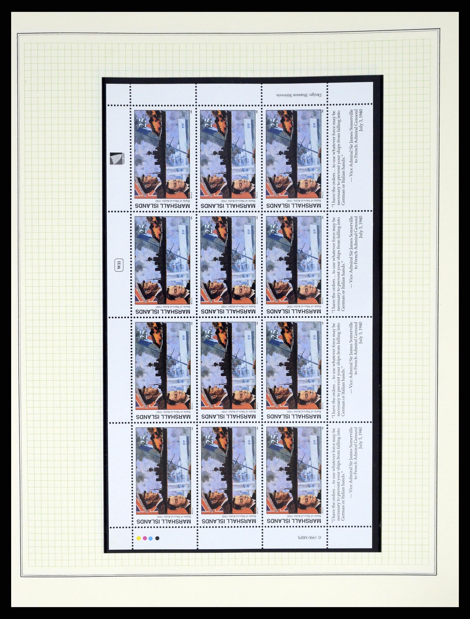 37813 033 - Postzegelverzameling 37813 Marshalleilanden 1984-2005.