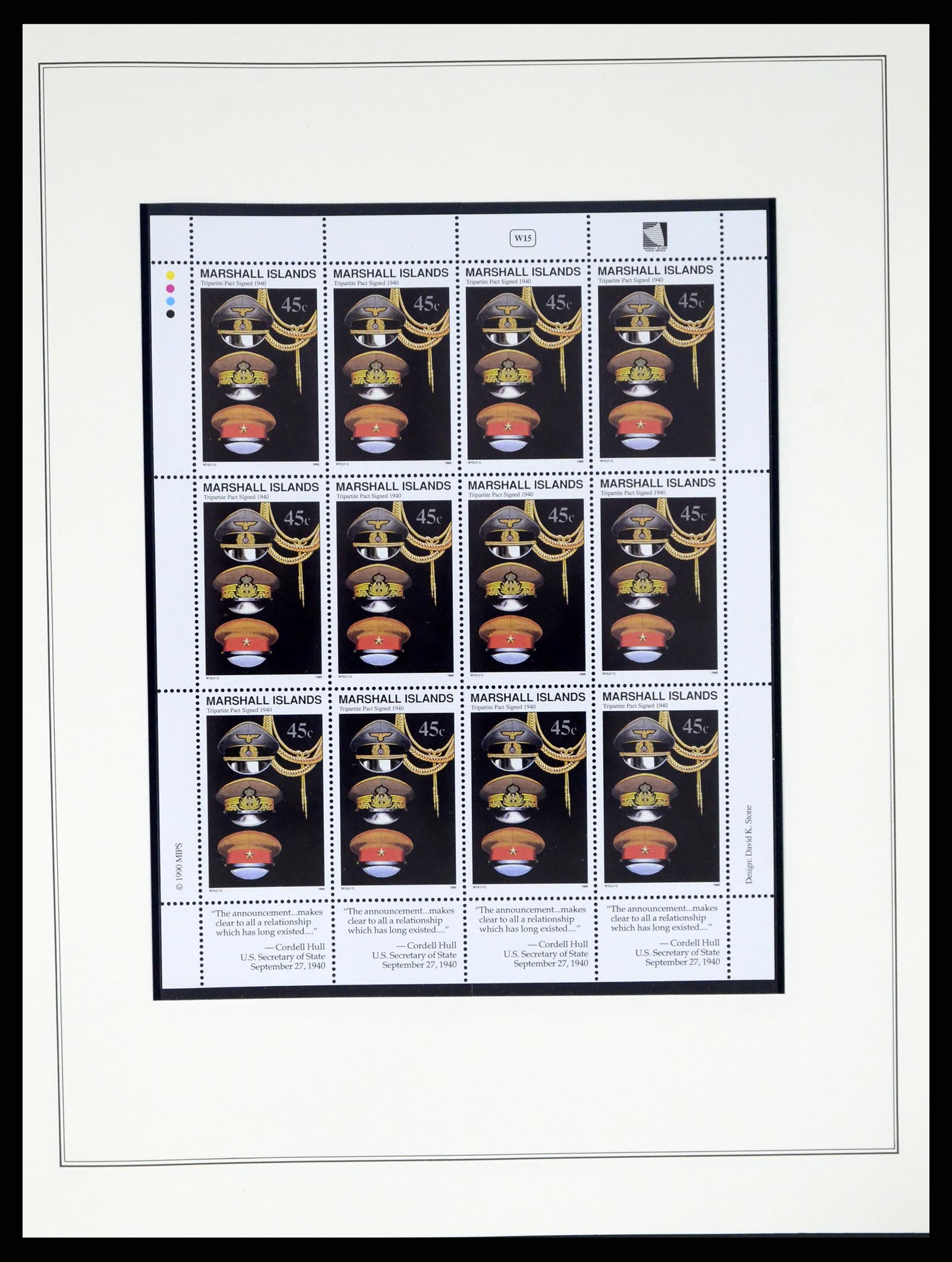 37813 037 - Postzegelverzameling 37813 Marshalleilanden 1984-2005.