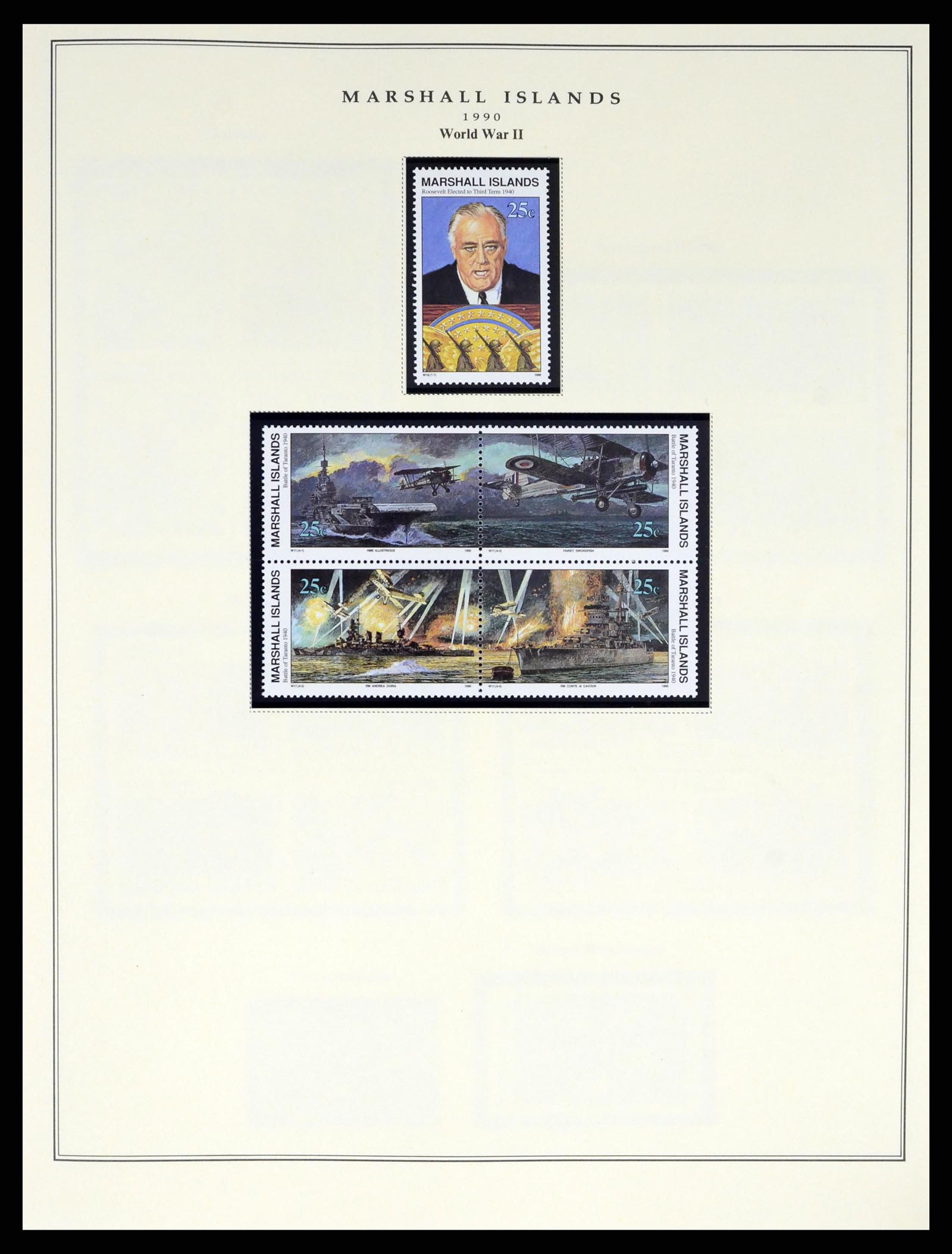 37813 041 - Postzegelverzameling 37813 Marshalleilanden 1984-2005.