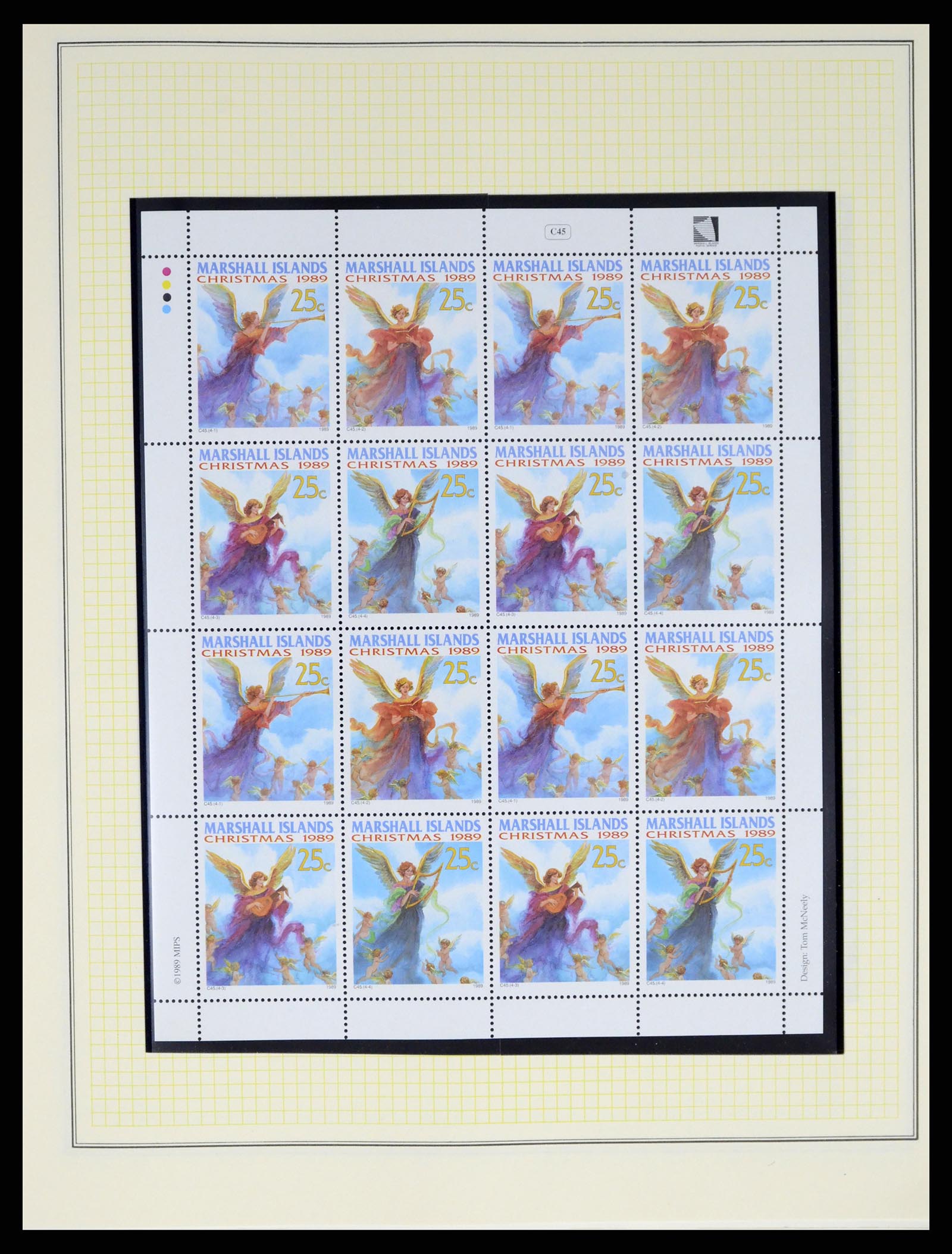 37813 043 - Postzegelverzameling 37813 Marshalleilanden 1984-2005.