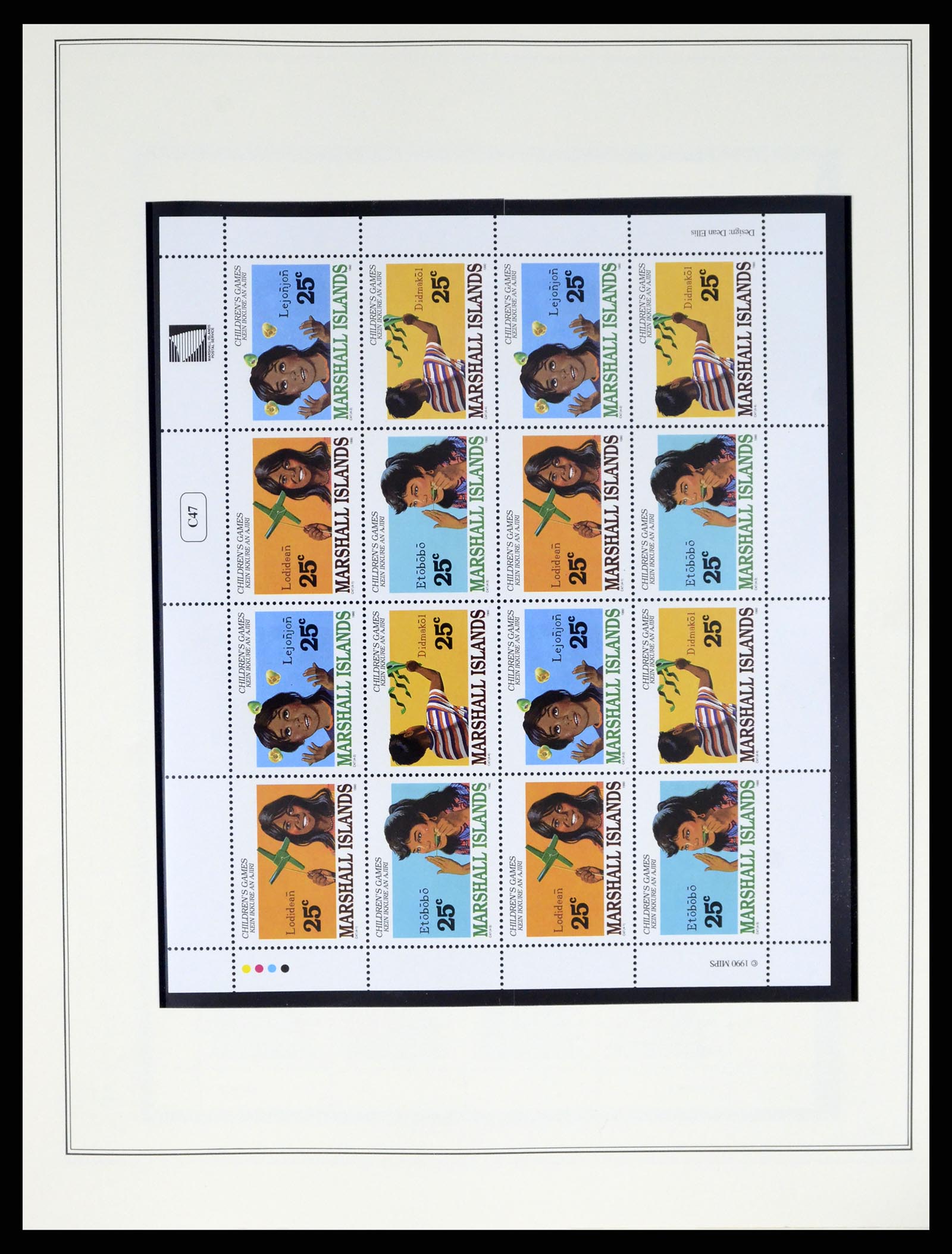 37813 044 - Postzegelverzameling 37813 Marshalleilanden 1984-2005.