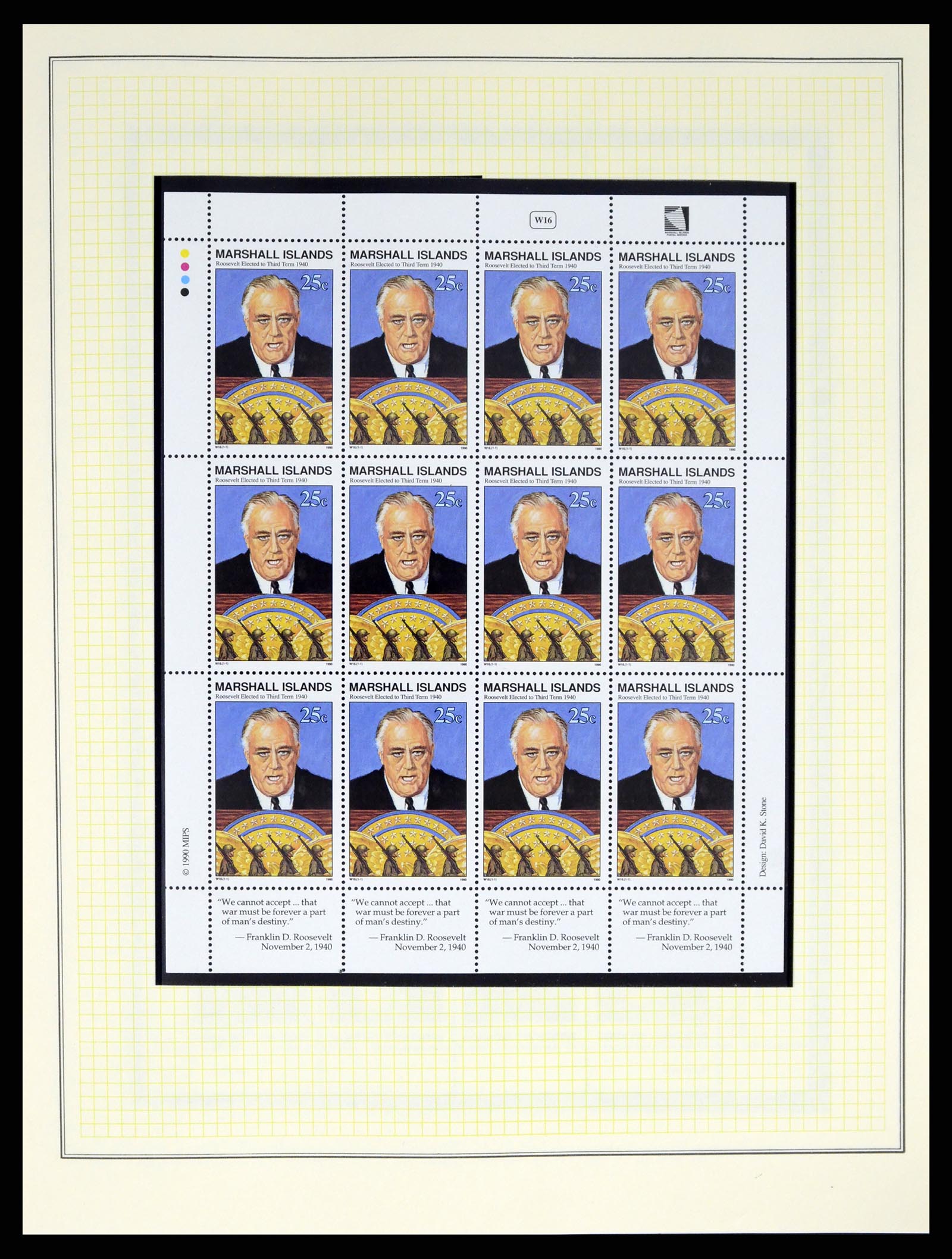 37813 048 - Postzegelverzameling 37813 Marshalleilanden 1984-2005.