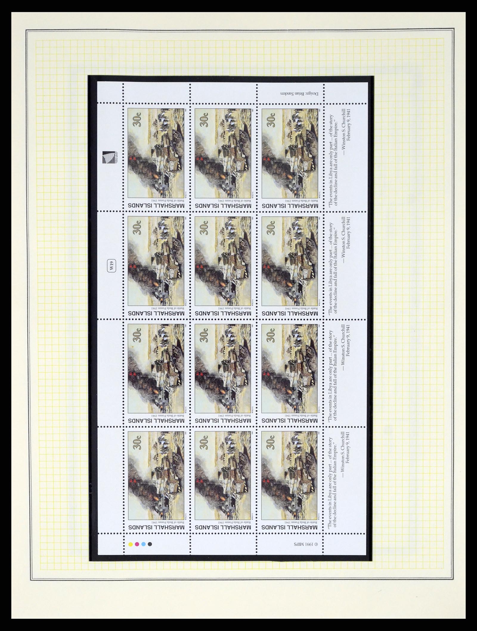 37813 054 - Postzegelverzameling 37813 Marshalleilanden 1984-2005.