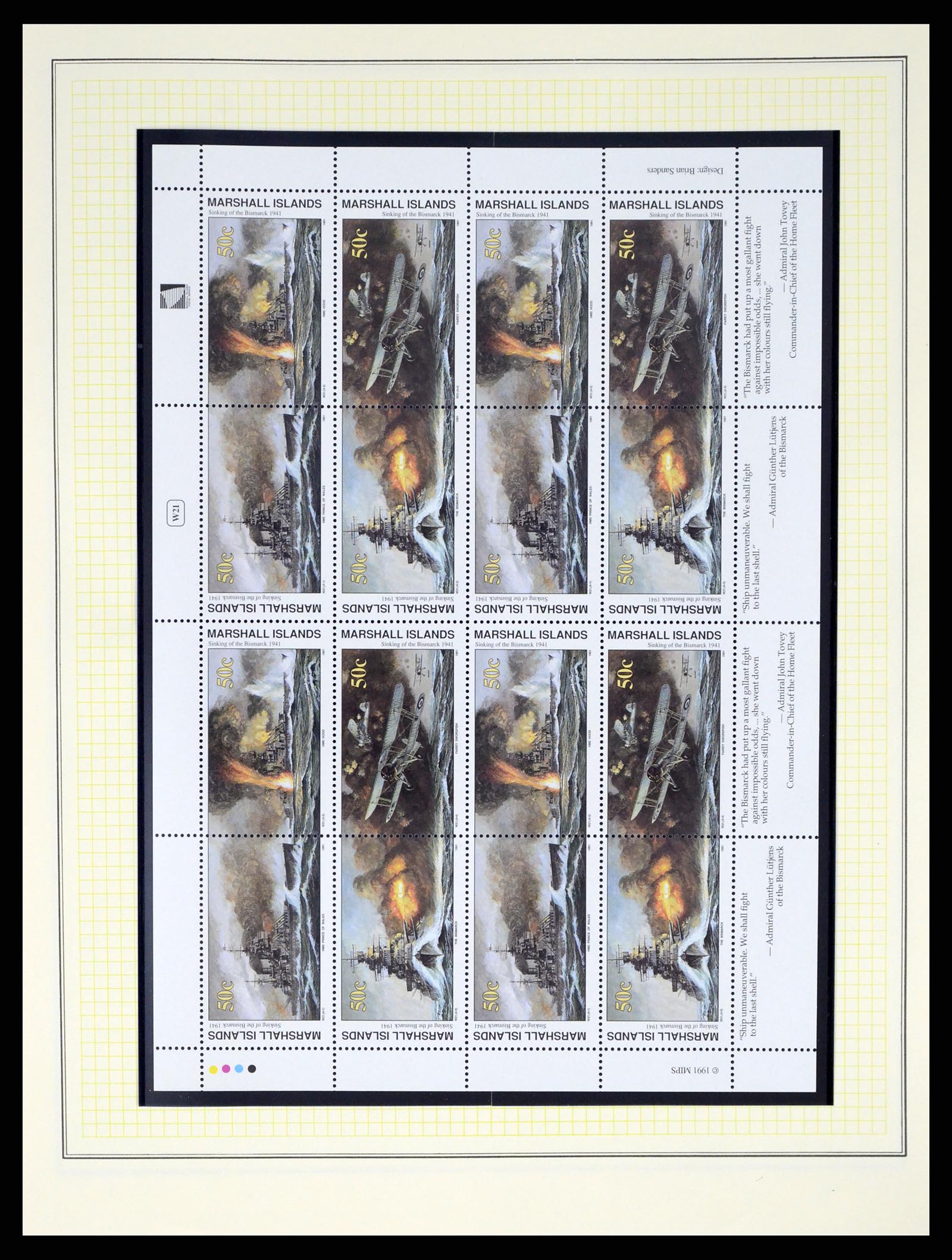 37813 055 - Postzegelverzameling 37813 Marshalleilanden 1984-2005.