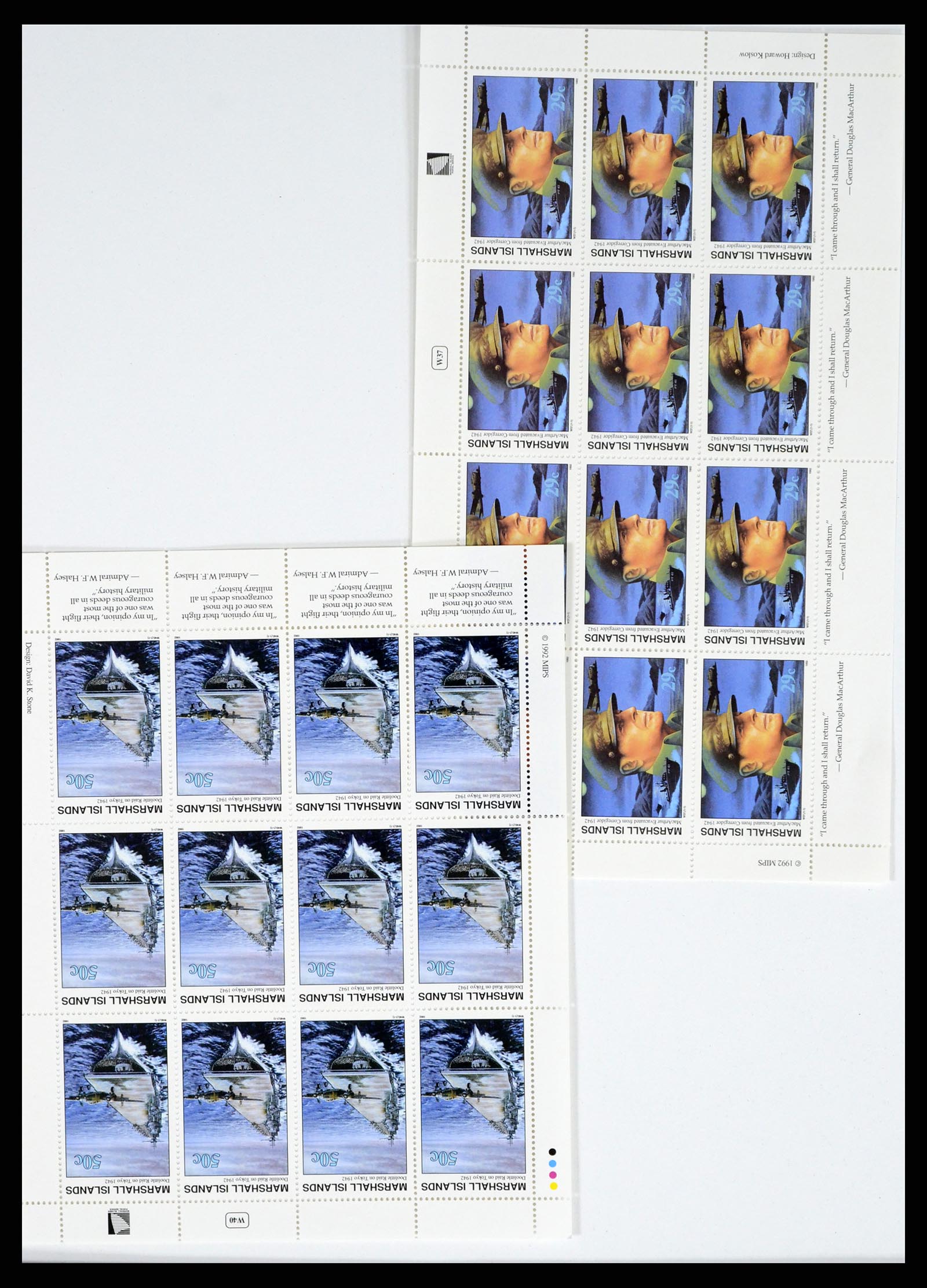 37813 242 - Postzegelverzameling 37813 Marshalleilanden 1984-2005.