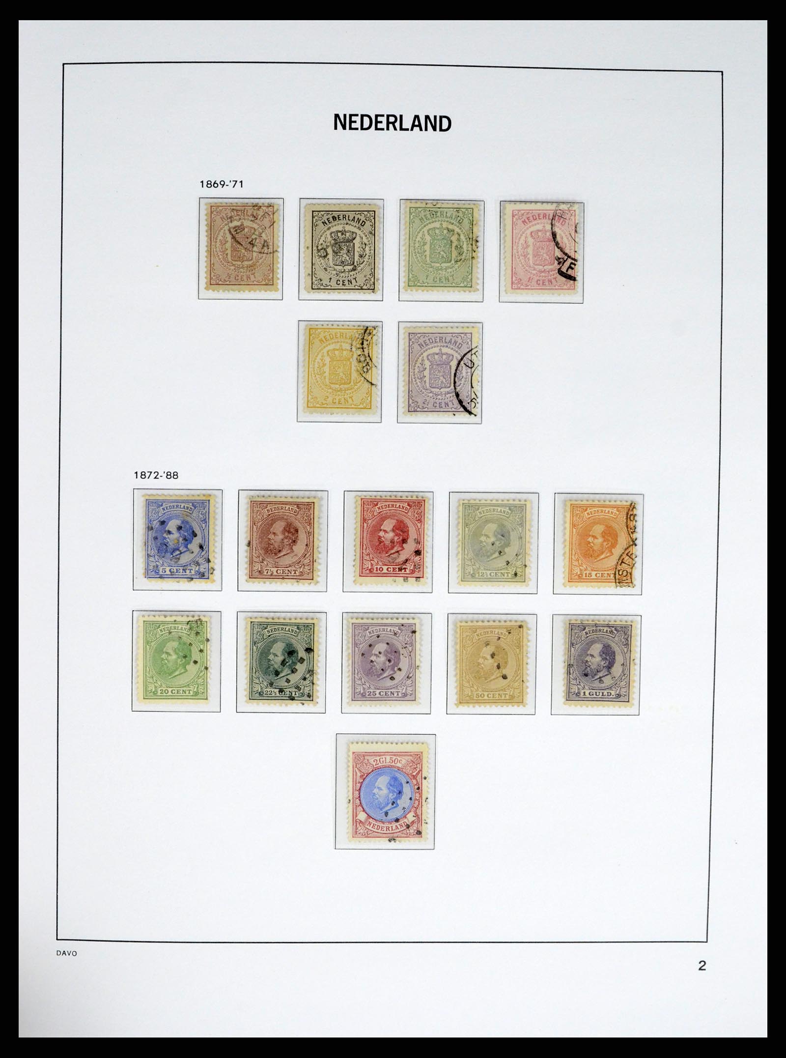 37815 002 - Postzegelverzameling 37815 Nederland 1852-2014.