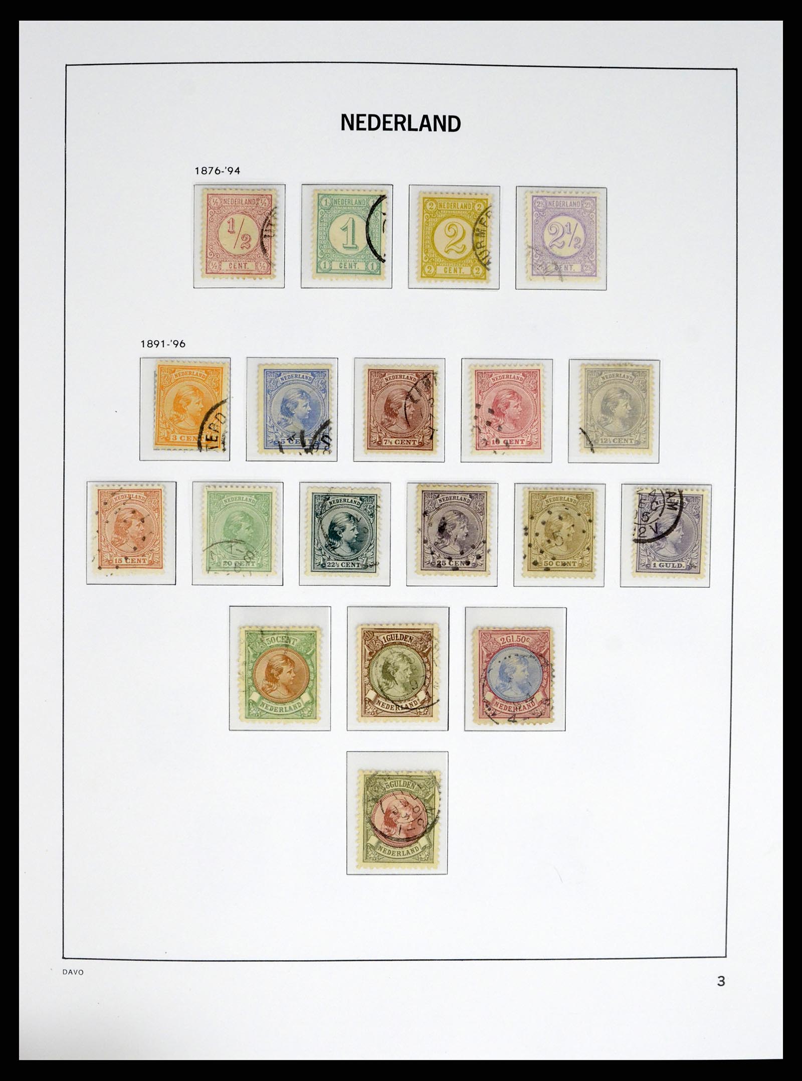 37815 003 - Postzegelverzameling 37815 Nederland 1852-2014.