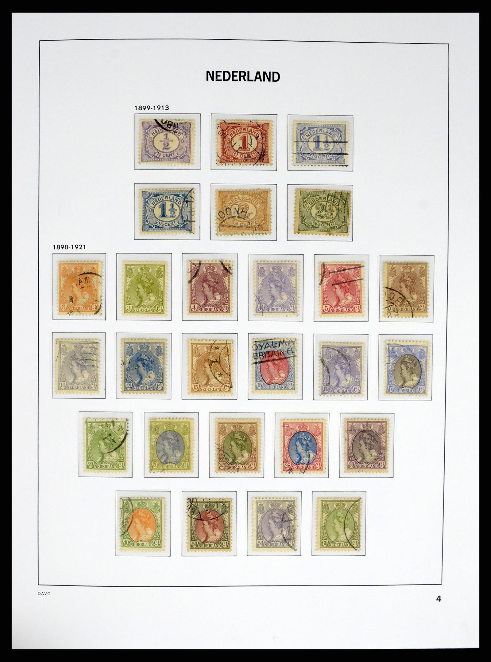 37815 004 - Postzegelverzameling 37815 Nederland 1852-2014.