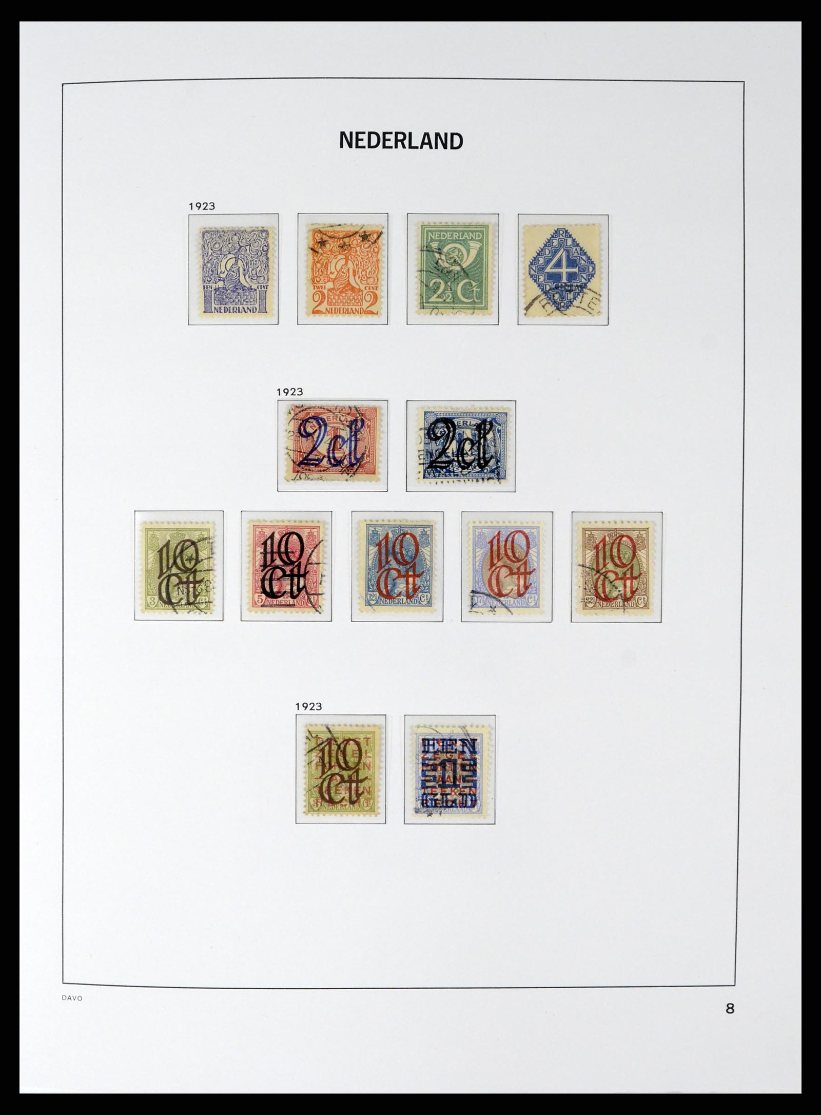 37815 008 - Stamp Collection 37815 Netherlands 1852-2014.
