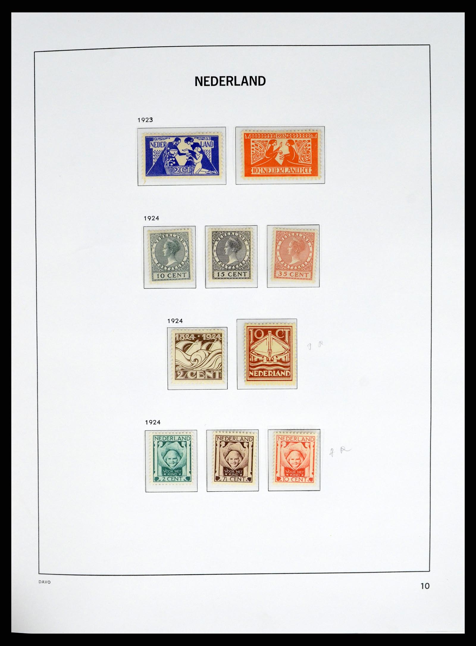 37815 010 - Postzegelverzameling 37815 Nederland 1852-2014.