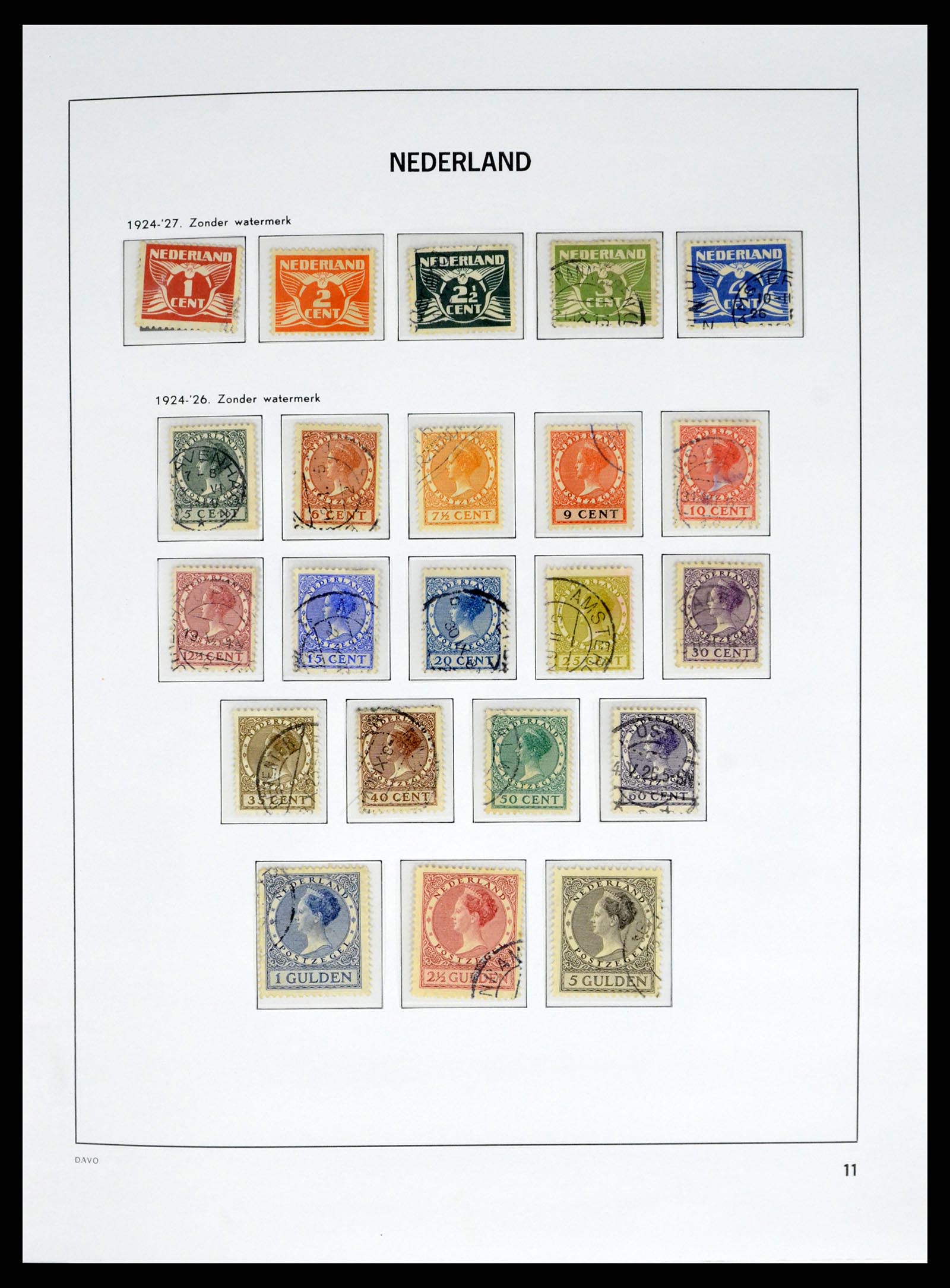 37815 011 - Postzegelverzameling 37815 Nederland 1852-2014.