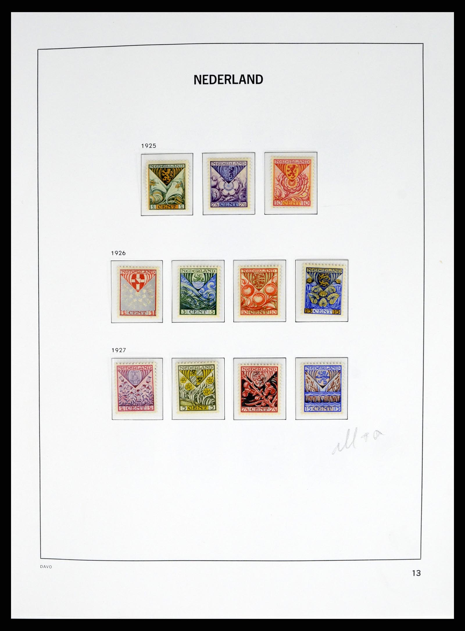 37815 013 - Postzegelverzameling 37815 Nederland 1852-2014.