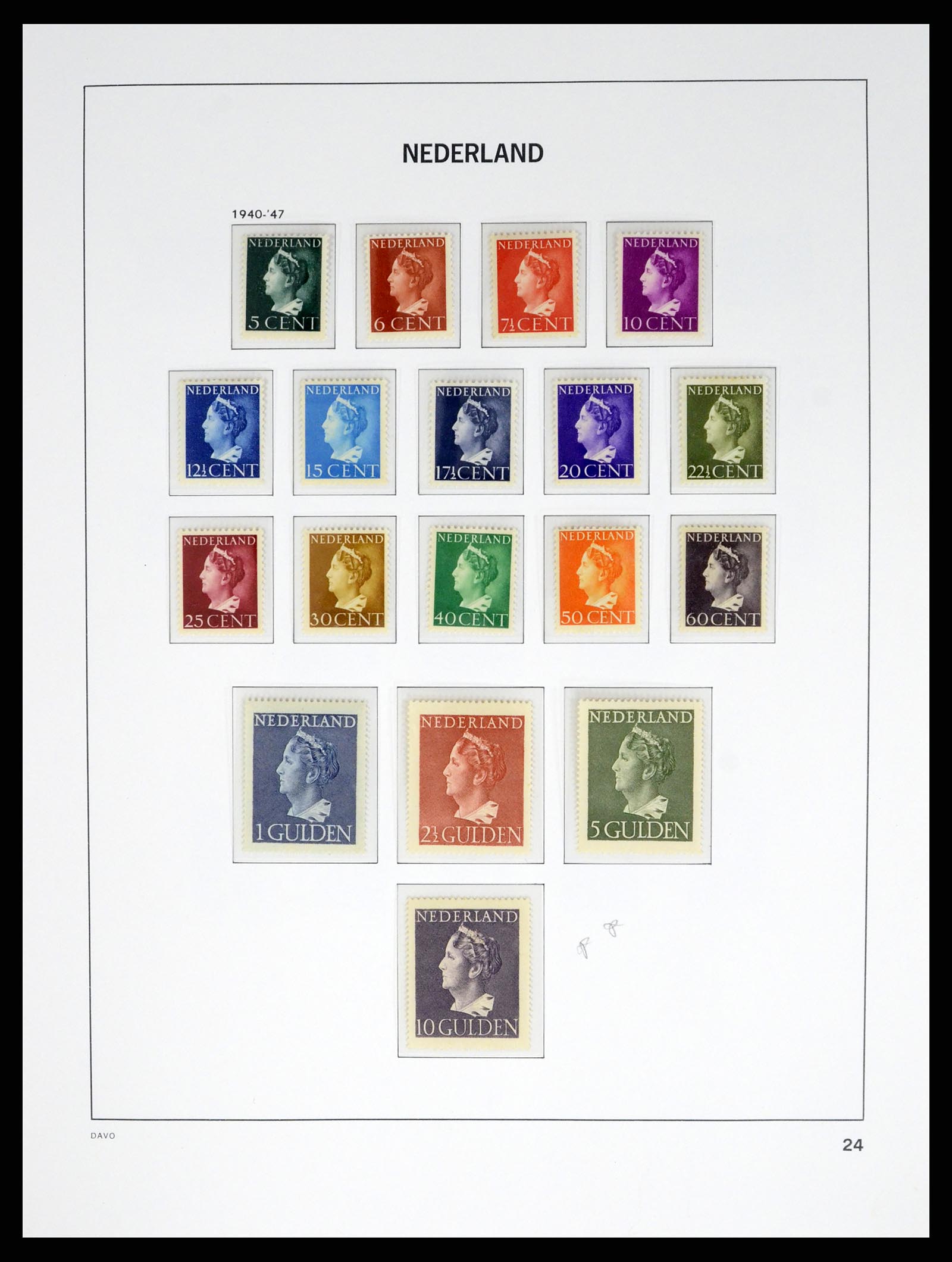 37815 024 - Postzegelverzameling 37815 Nederland 1852-2014.