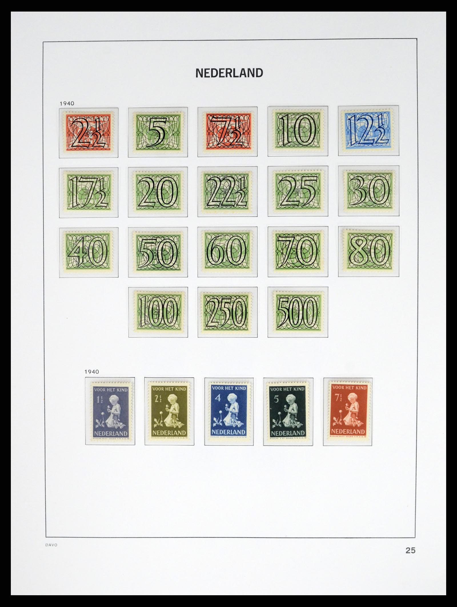 37815 025 - Postzegelverzameling 37815 Nederland 1852-2014.